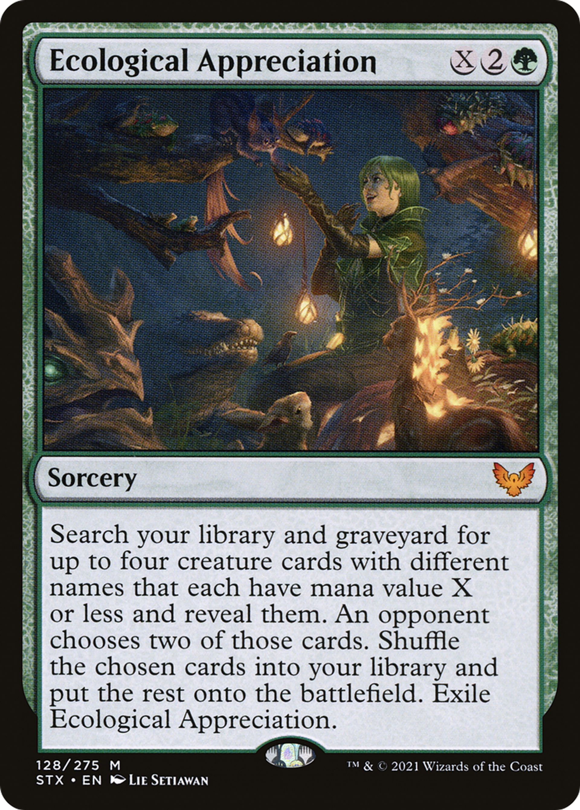 Ecological Appreciation — Strixhaven: School of Mages — Magic: The Gathering