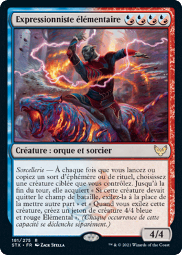 Expressionniste élémentaire — Strixhaven: School of Mages — Magic: The Gathering