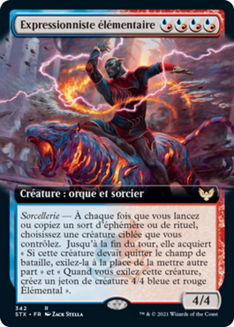 Expressionniste élémentaire — Strixhaven: School of Mages — Magic: The Gathering