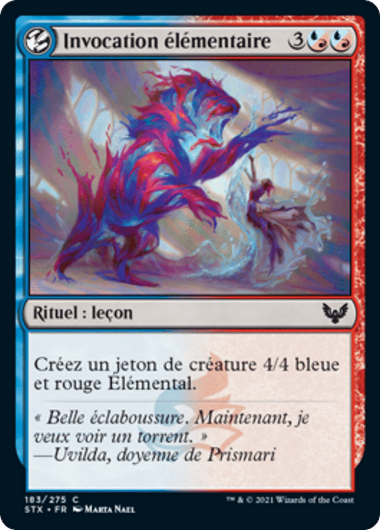 Invocation élémentaire — Strixhaven: School of Mages — Magic: The Gathering