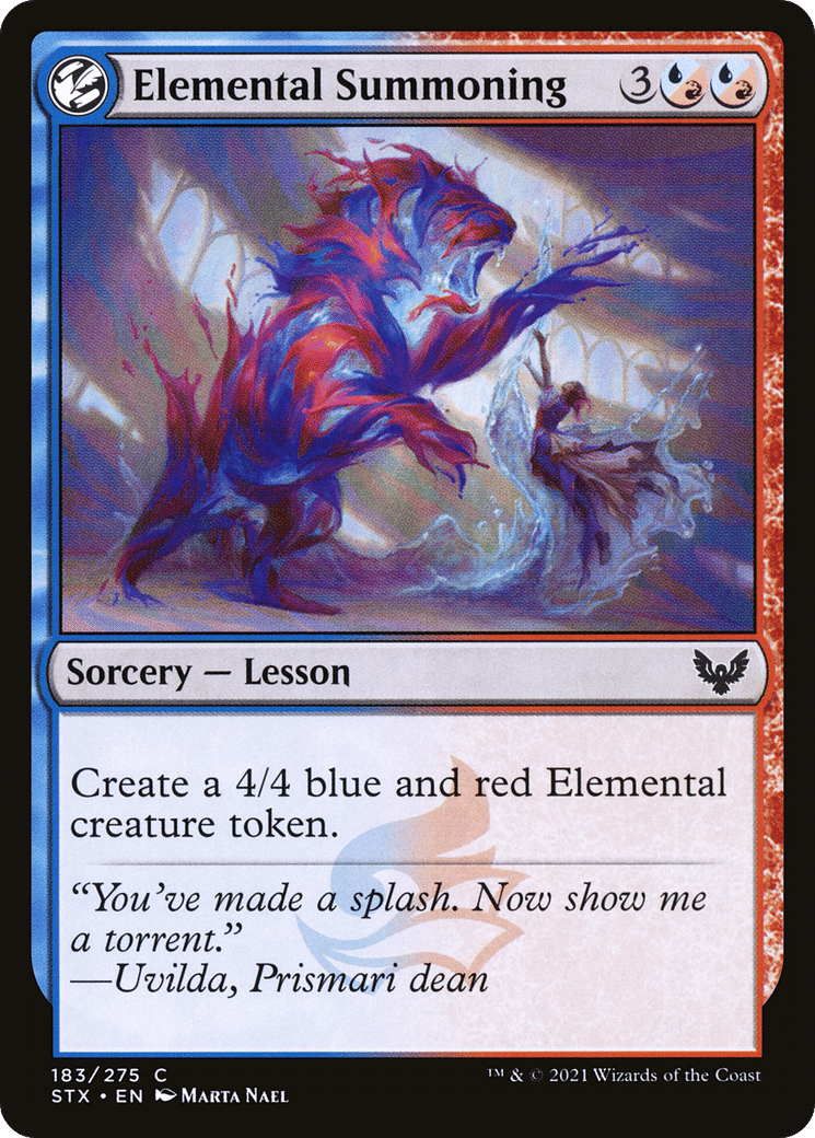 Elemental Summoning — Strixhaven: School of Mages — Magic: The Gathering