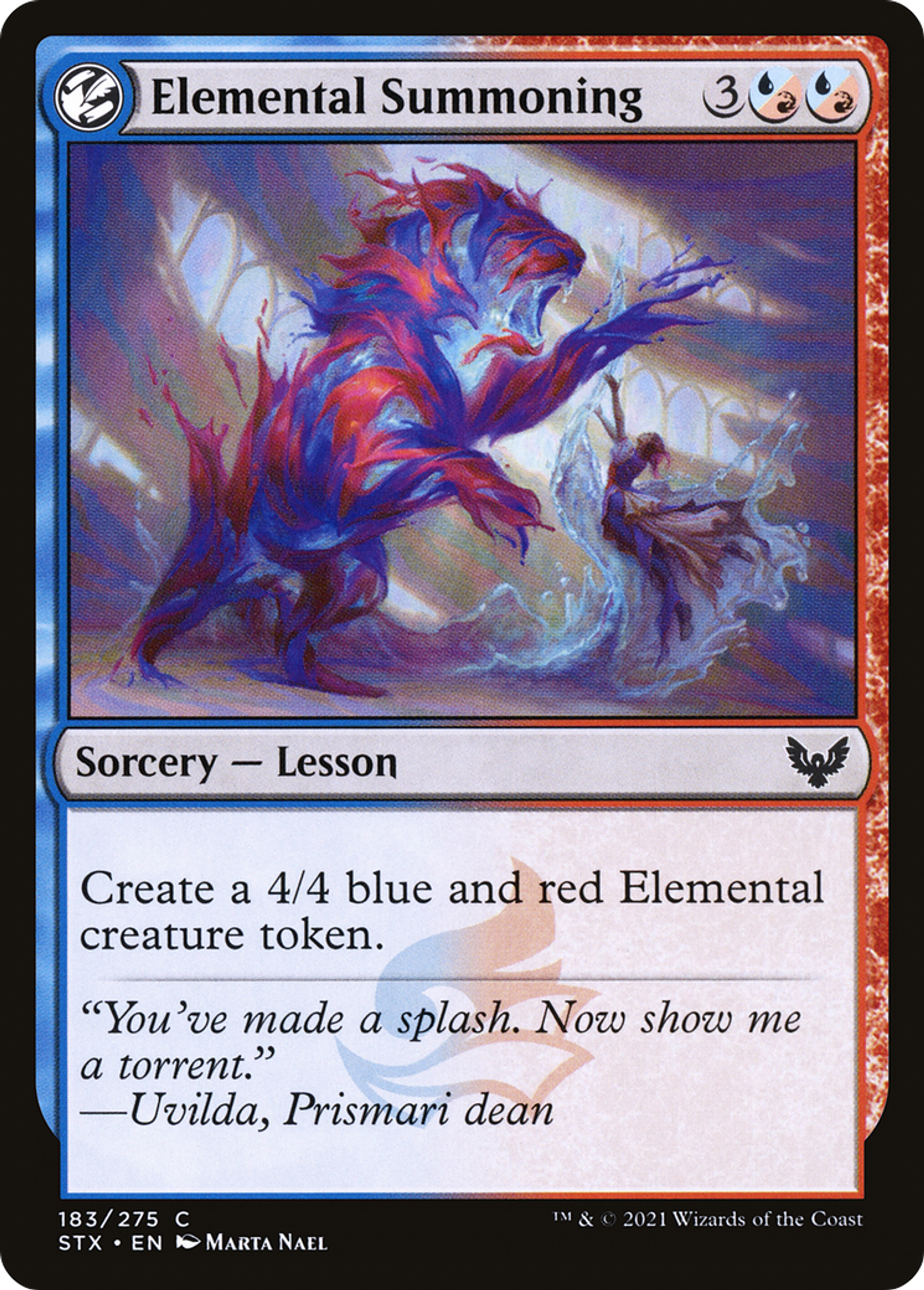 Elemental Summoning — Strixhaven: School of Mages — Magic: The Gathering