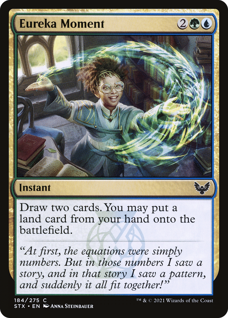Eureka Moment — Strixhaven: School of Mages — Magic: The Gathering
