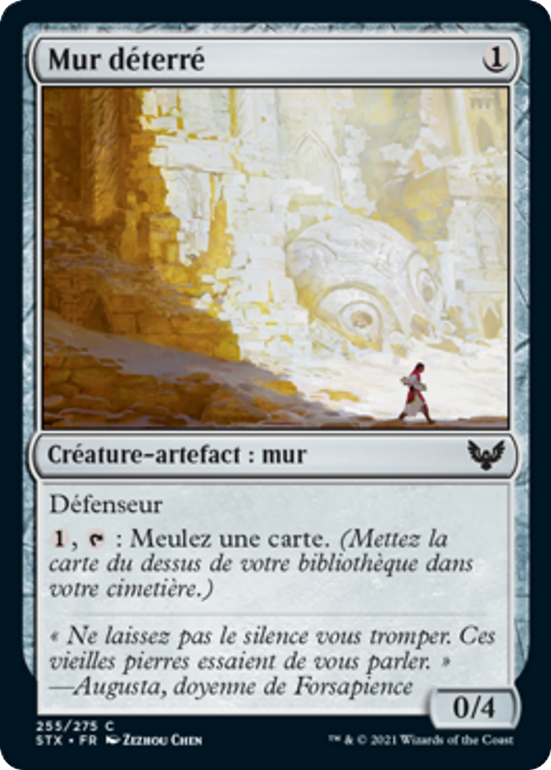 Mur déterré — Strixhaven: School of Mages — Magic: The Gathering