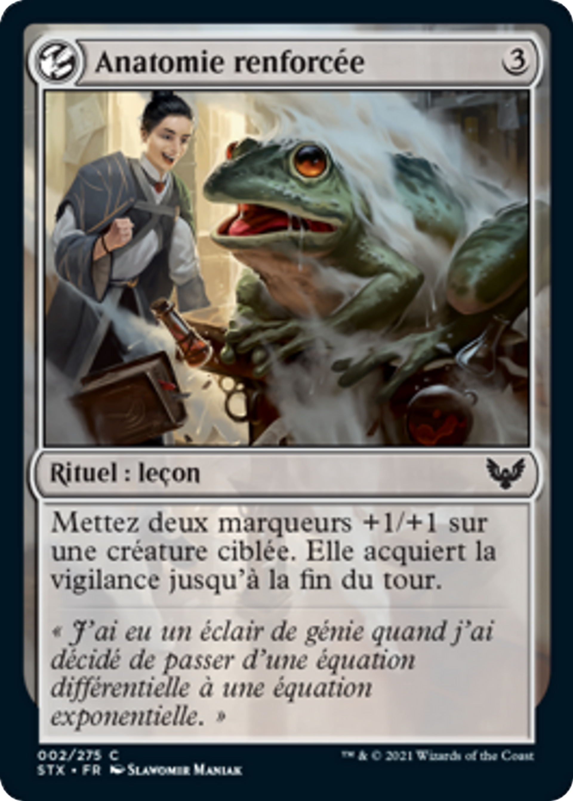 Anatomie renforcée — Strixhaven: School of Mages — Magic: The Gathering