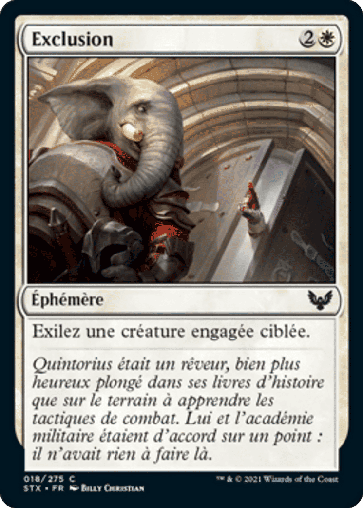 Exclusion — Strixhaven: School of Mages — Magic: The Gathering