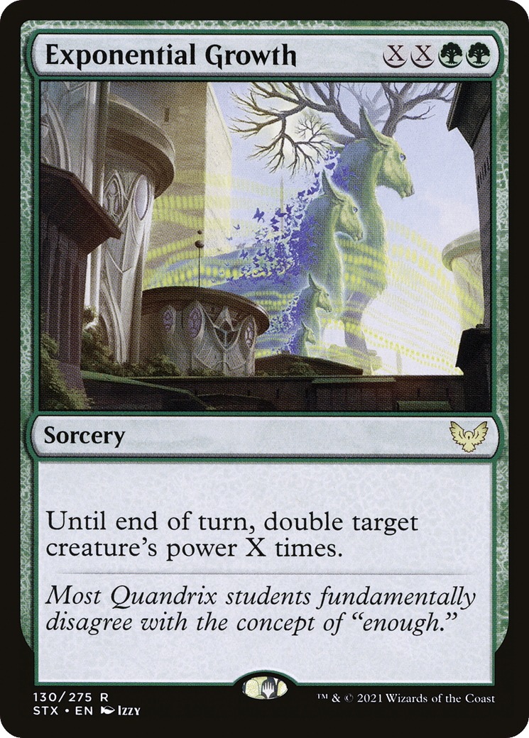 Exponential Growth — Strixhaven: School of Mages — Magic: The Gathering