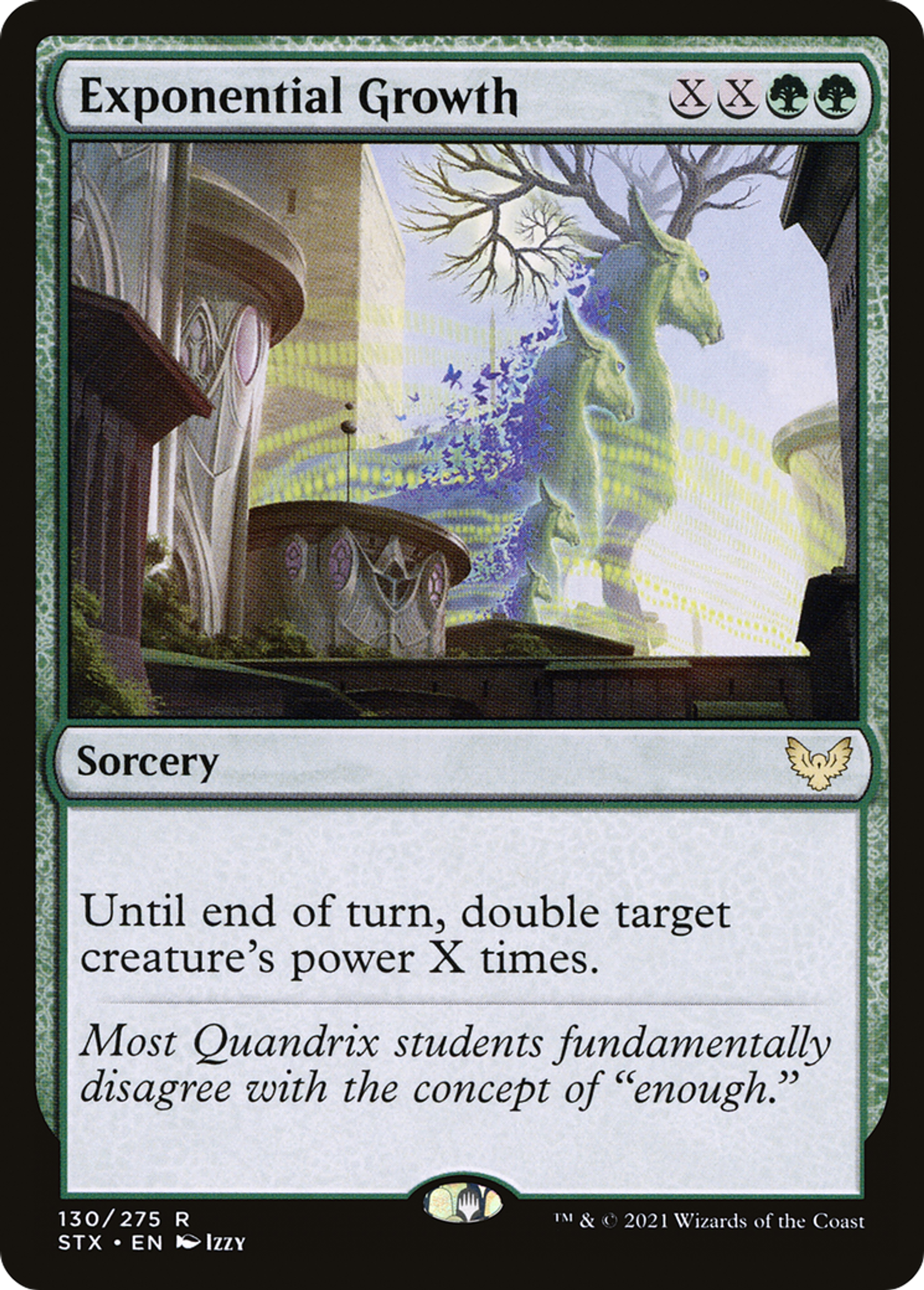 Exponential Growth — Strixhaven: School of Mages — Magic: The Gathering