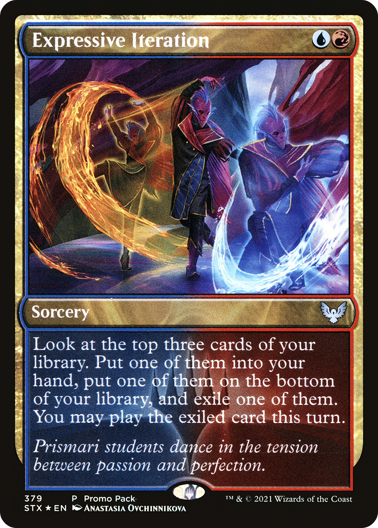 Expressive Iteration — Strixhaven: School of Mages — Magic: The Gathering