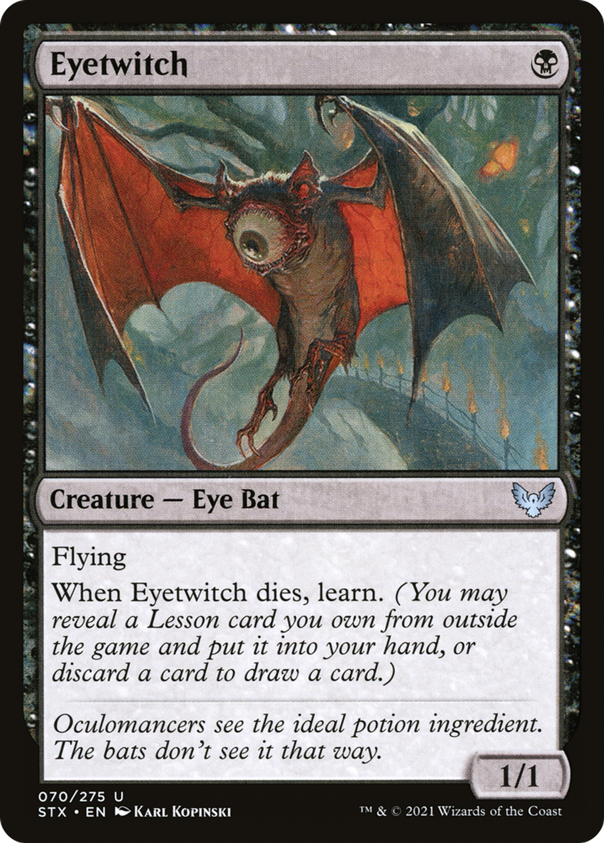 Eyetwitch — Strixhaven: School of Mages — Magic: The Gathering