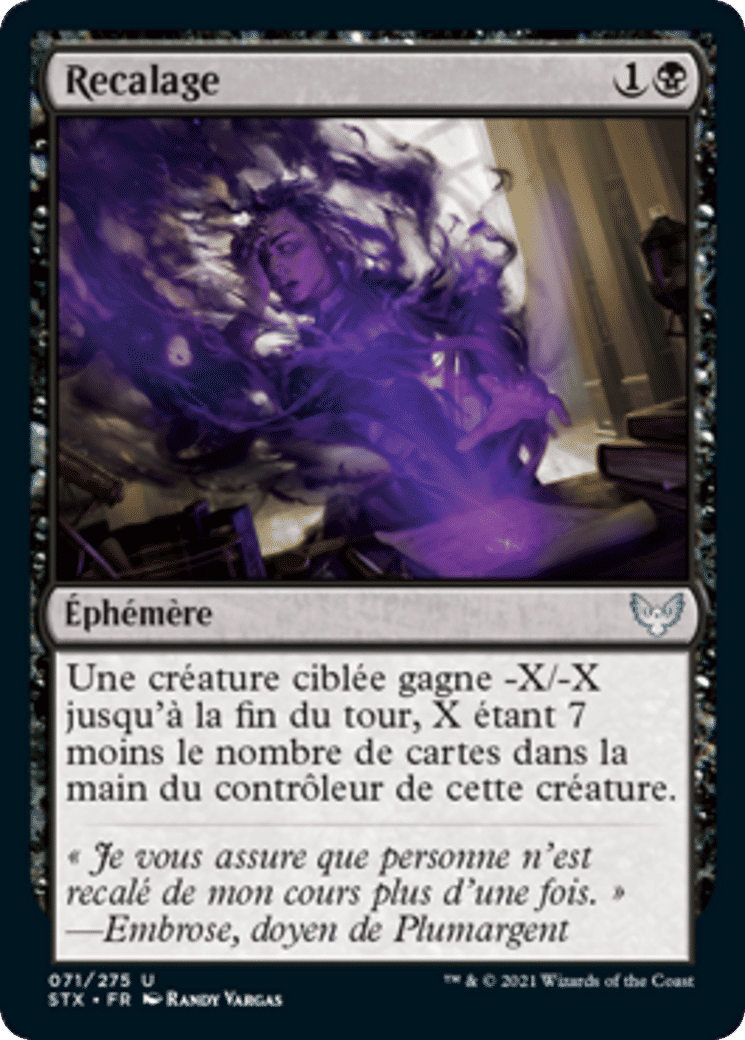 Recalage — Strixhaven: School of Mages — Magic: The Gathering