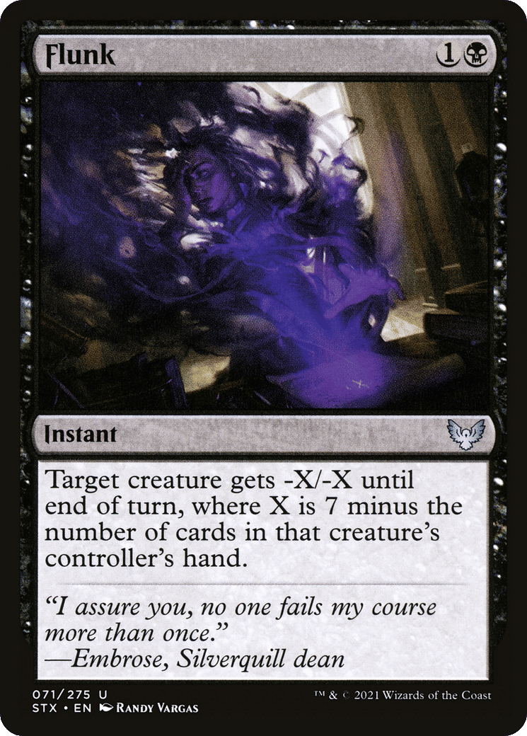 Flunk — Strixhaven: School of Mages — Magic: The Gathering