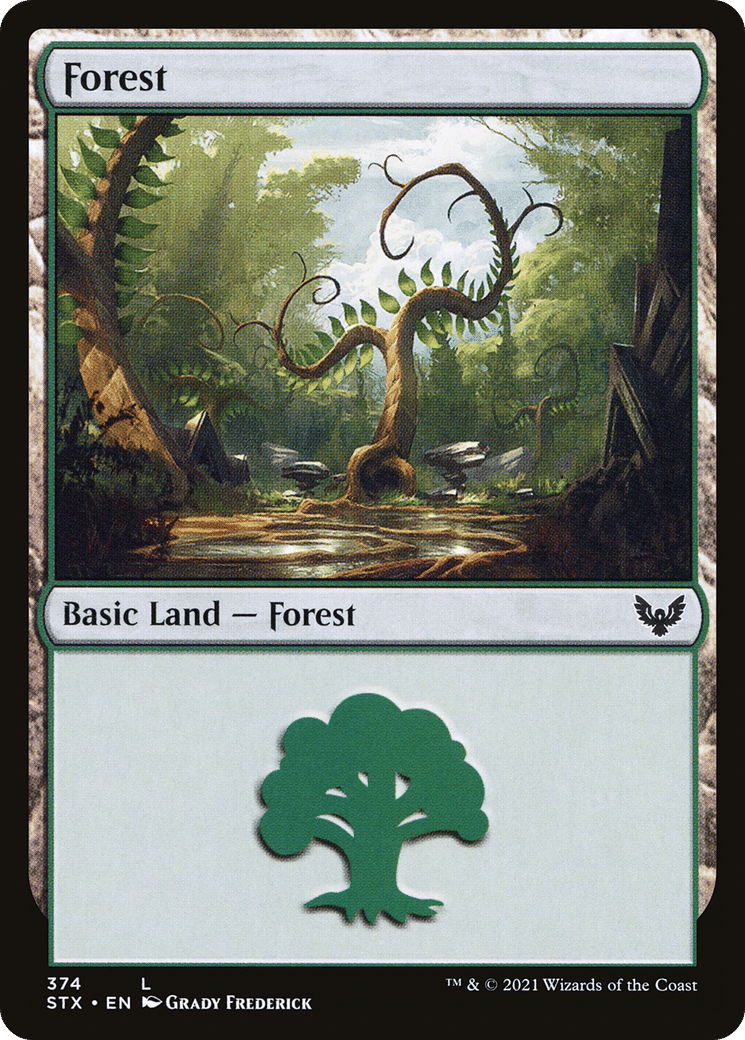 Forest — Strixhaven: School of Mages — Magic: The Gathering