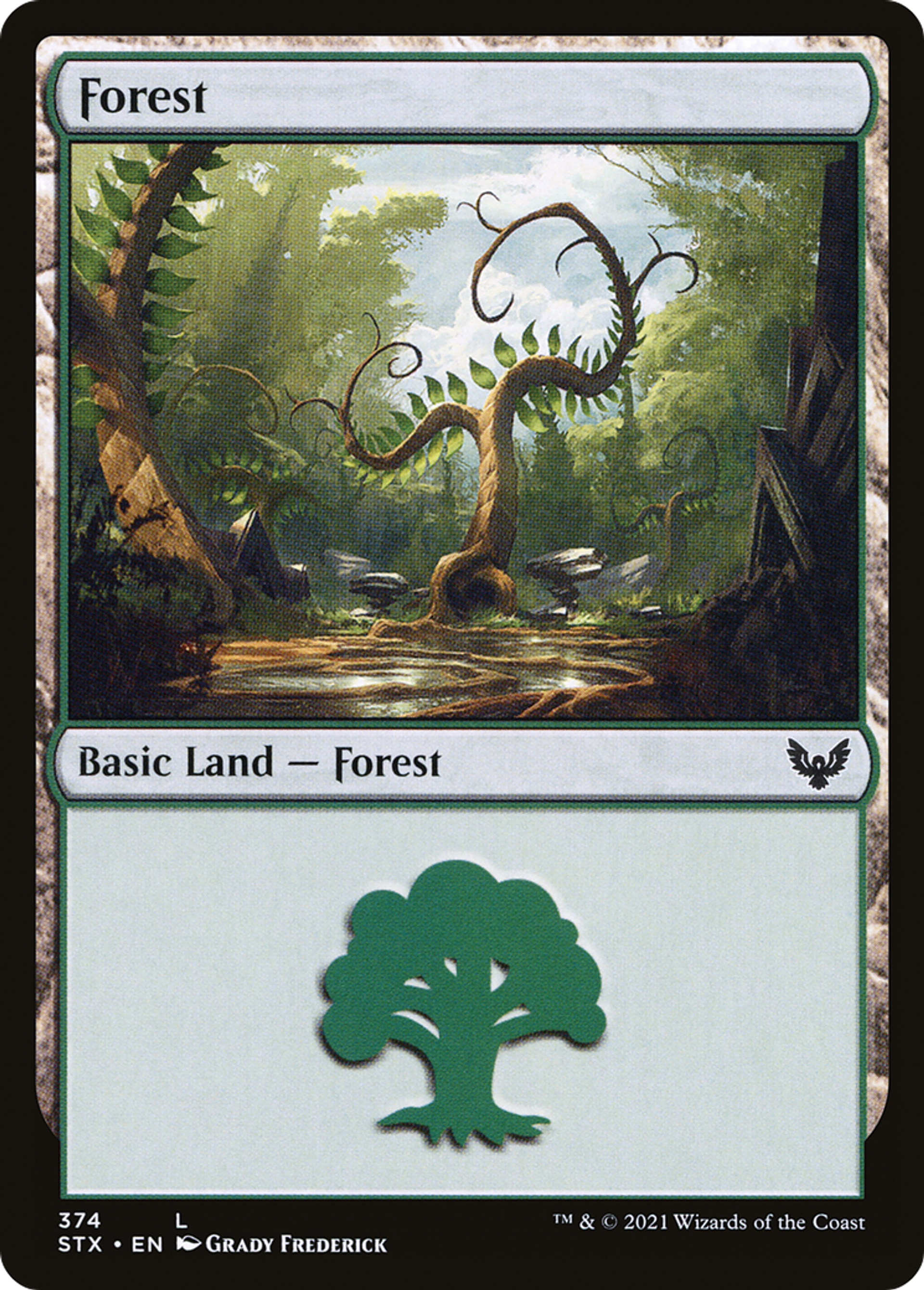 Forest — Strixhaven: School of Mages — Magic: The Gathering