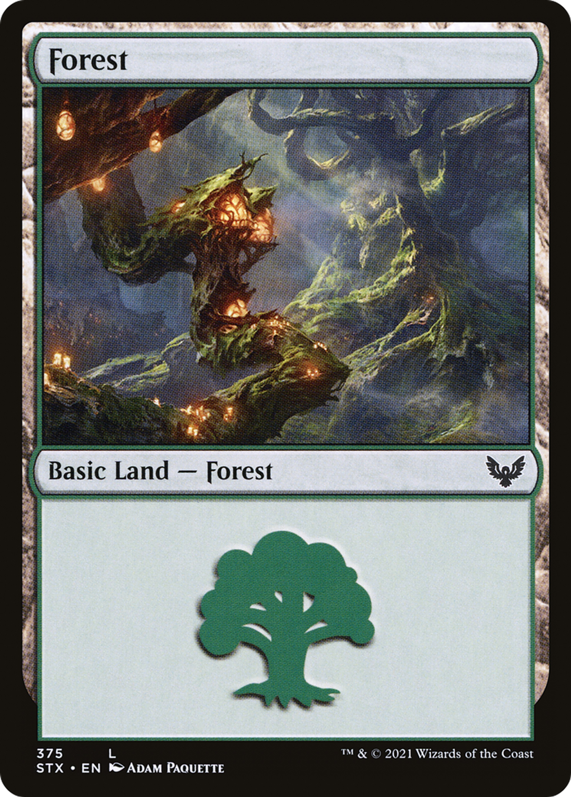 Forest — Strixhaven: School of Mages — Magic: The Gathering