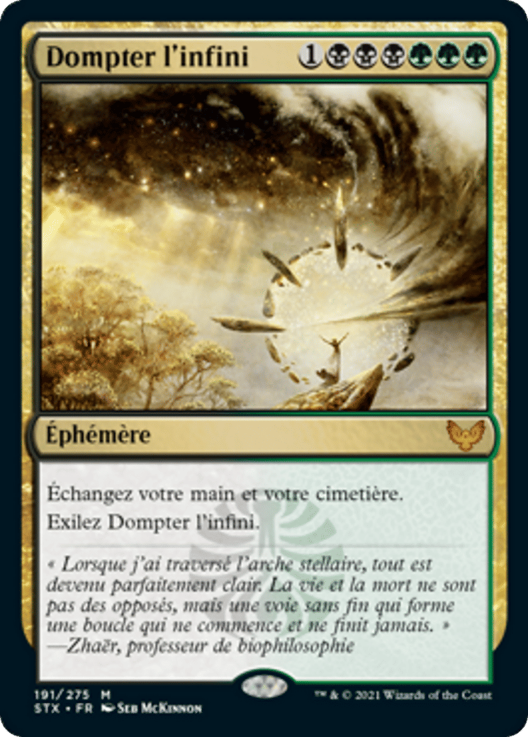 Dompter l'infini — Strixhaven: School of Mages — Magic: The Gathering