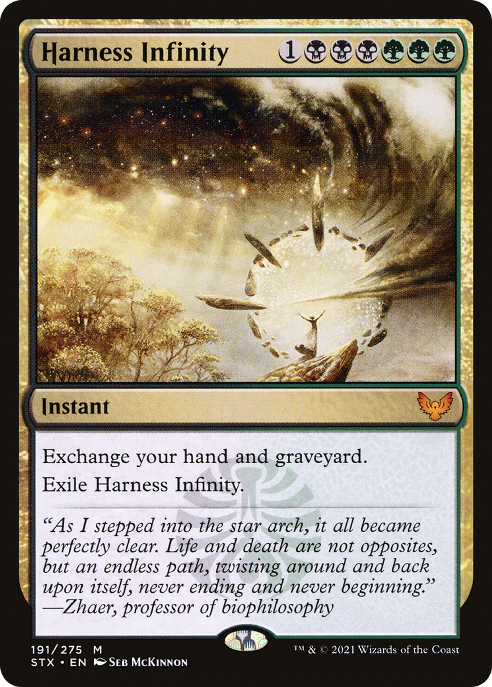 Dompter l'infini — Strixhaven: School of Mages — Magic: The Gathering