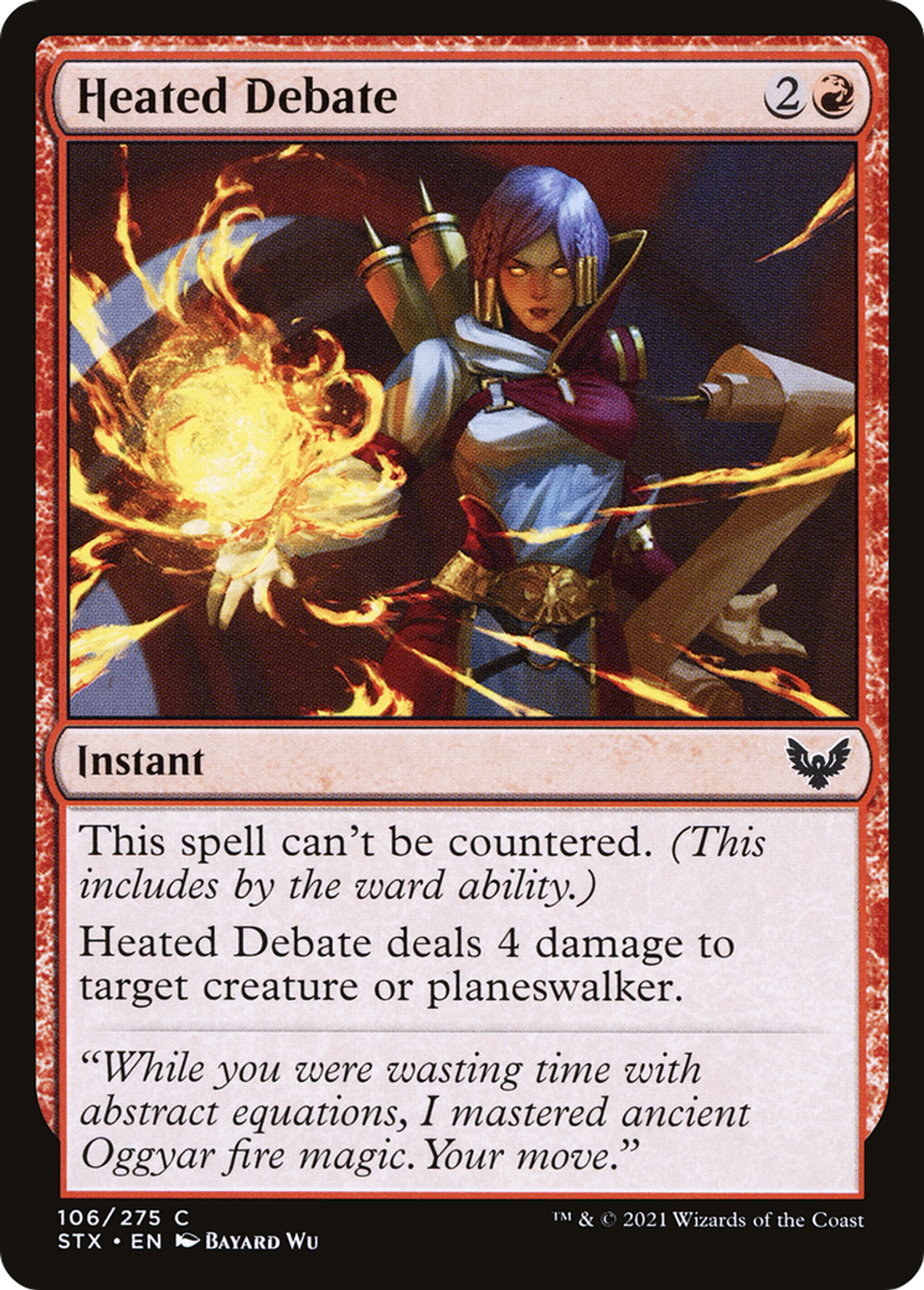 Heated Debate — Strixhaven: School of Mages — Magic: The Gathering