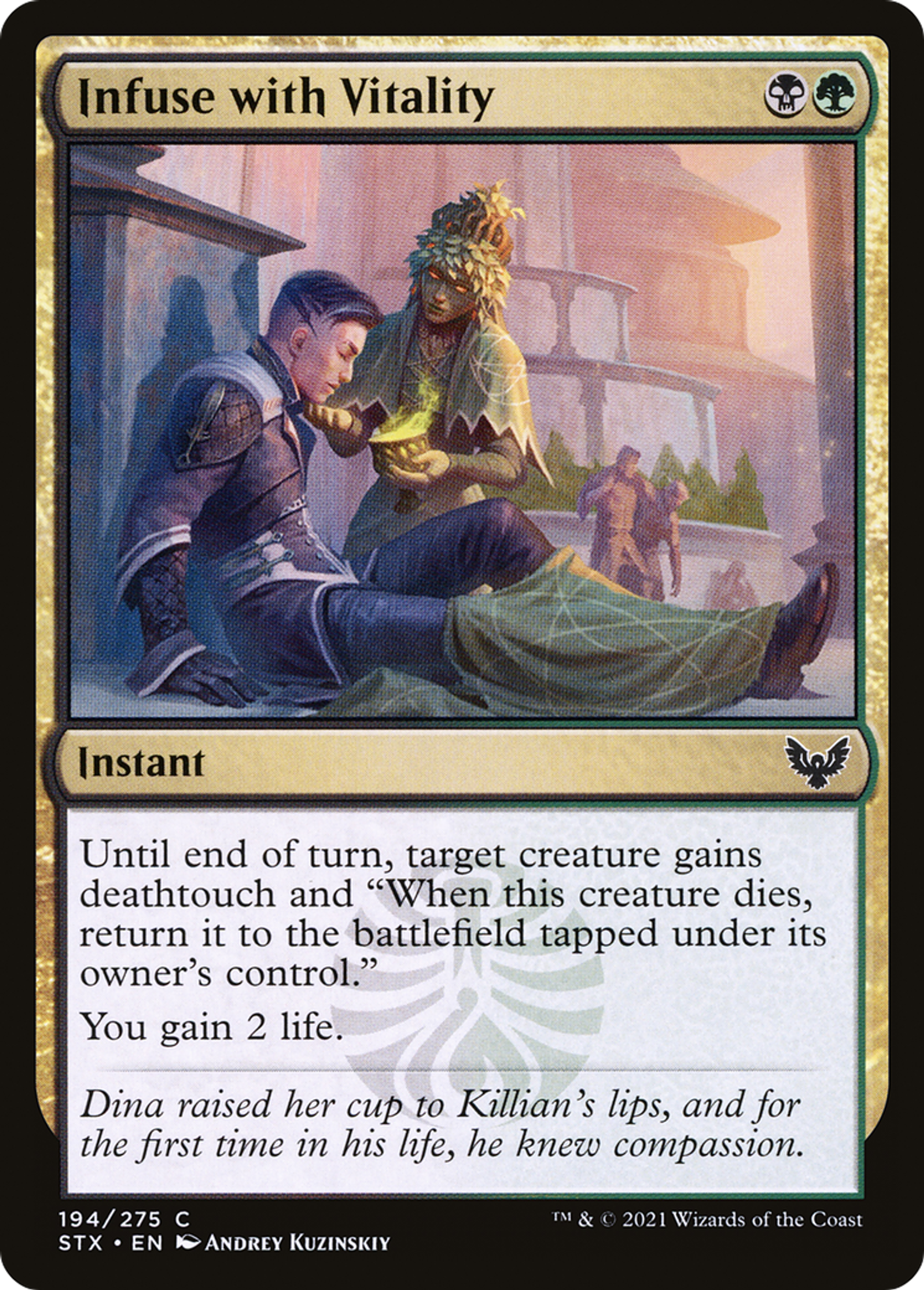 Infuse with Vitality — Strixhaven: School of Mages — Magic: The Gathering
