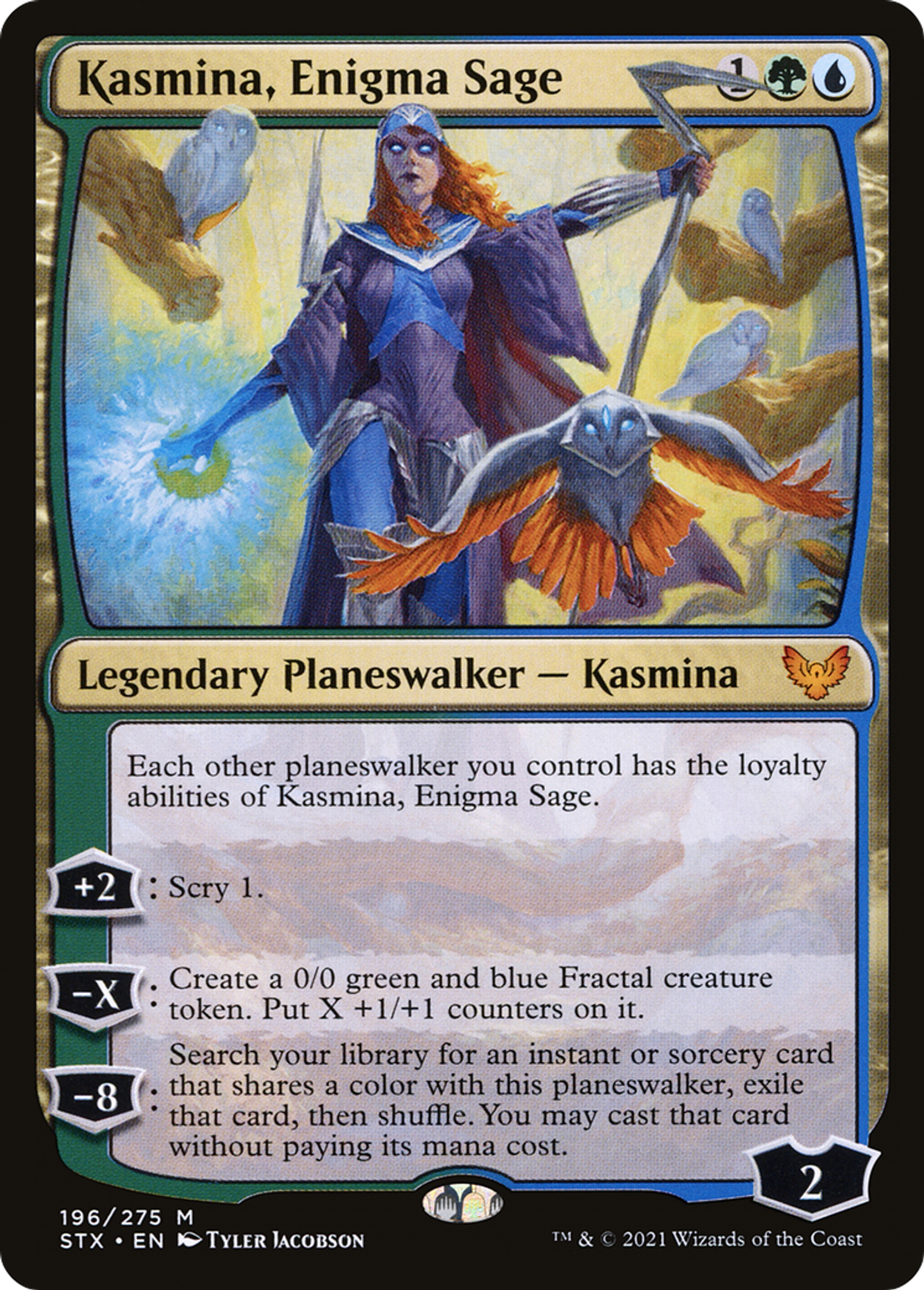 Kasmina, Enigma Sage — Strixhaven: School of Mages — Magic: The Gathering