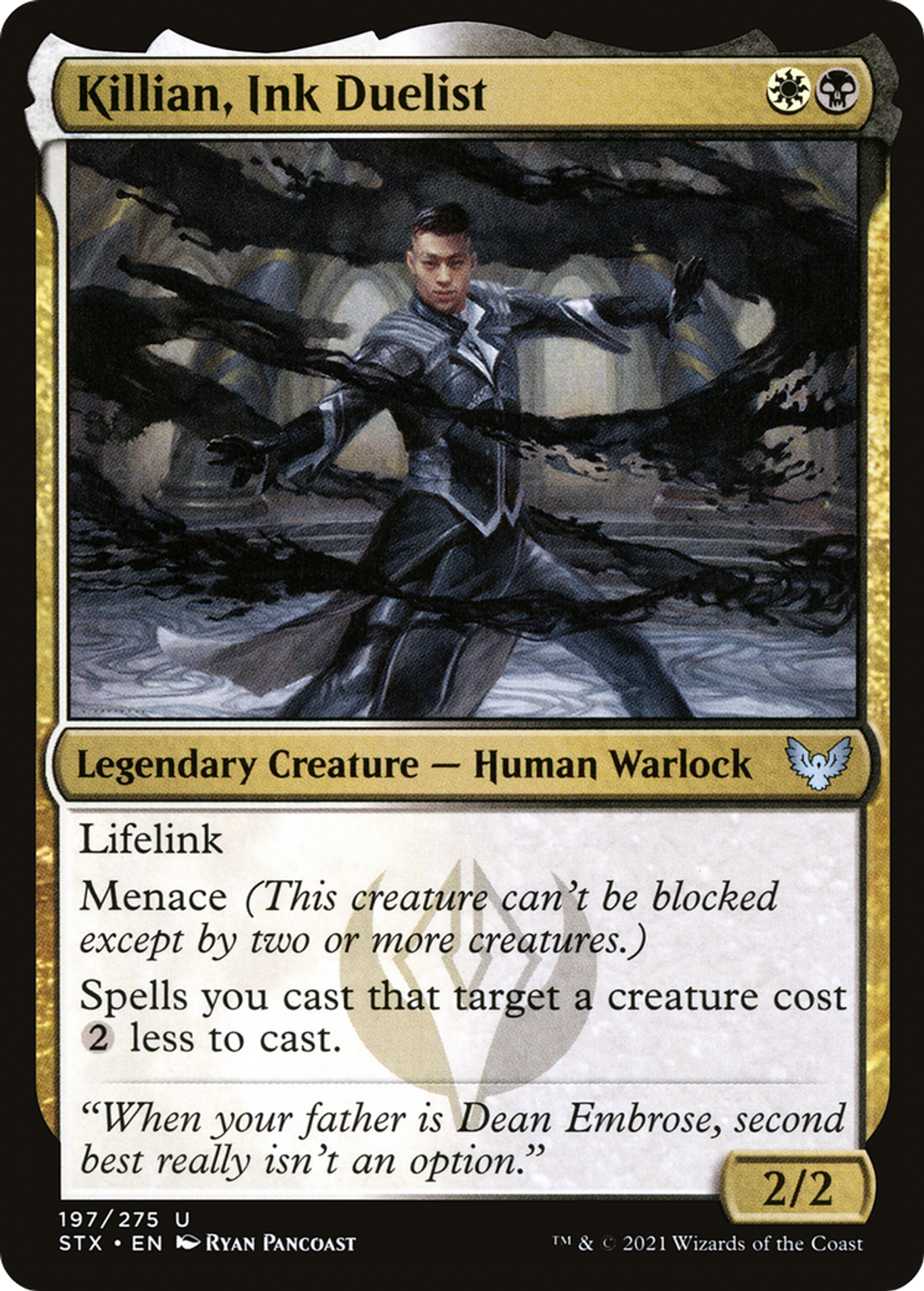 Killian, Ink Duelist — Strixhaven: School of Mages — Magic: The Gathering