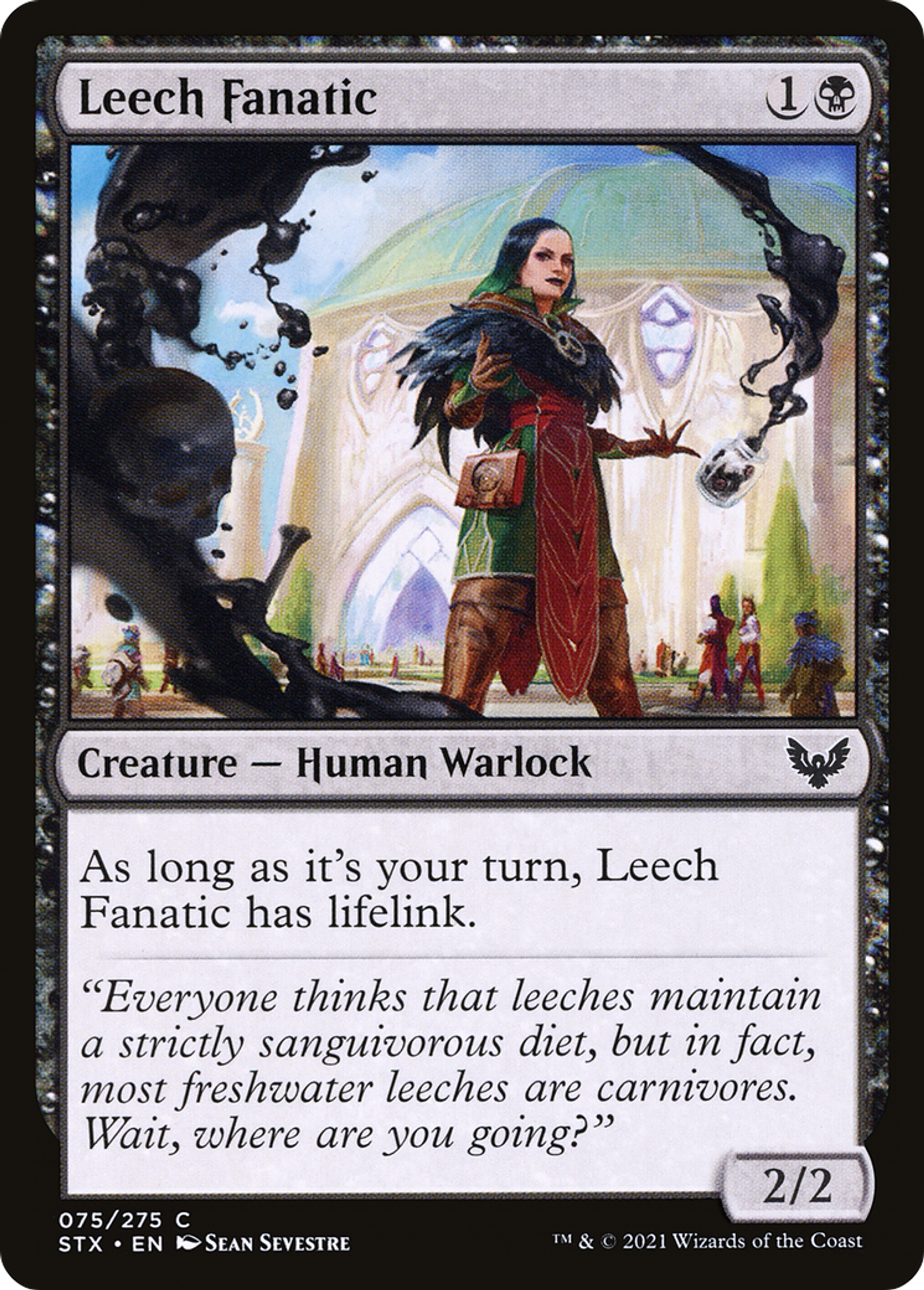 Leech Fanatic — Strixhaven: School of Mages — Magic: The Gathering