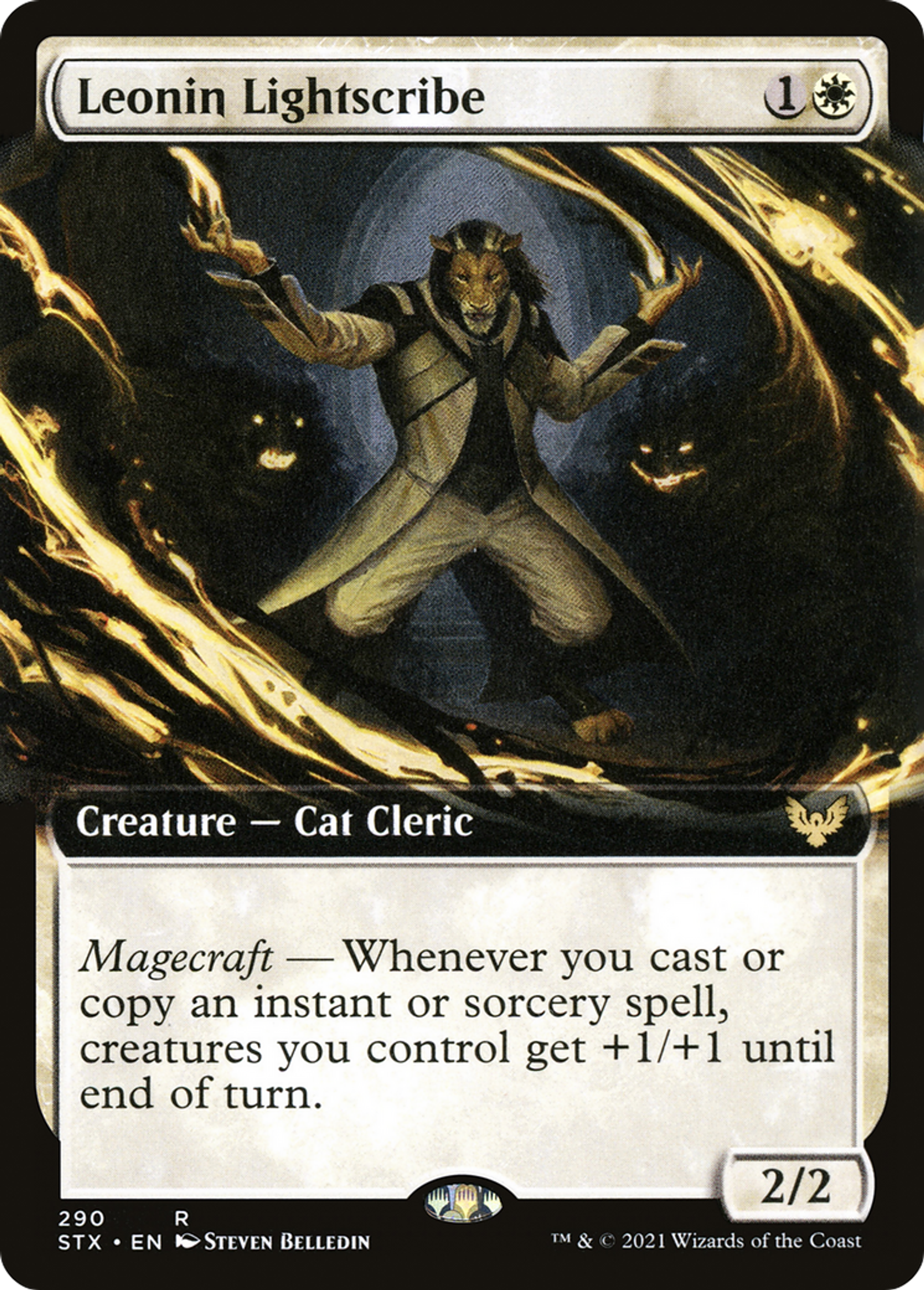 Leonin Lightscribe — Strixhaven: School of Mages — Magic: The Gathering