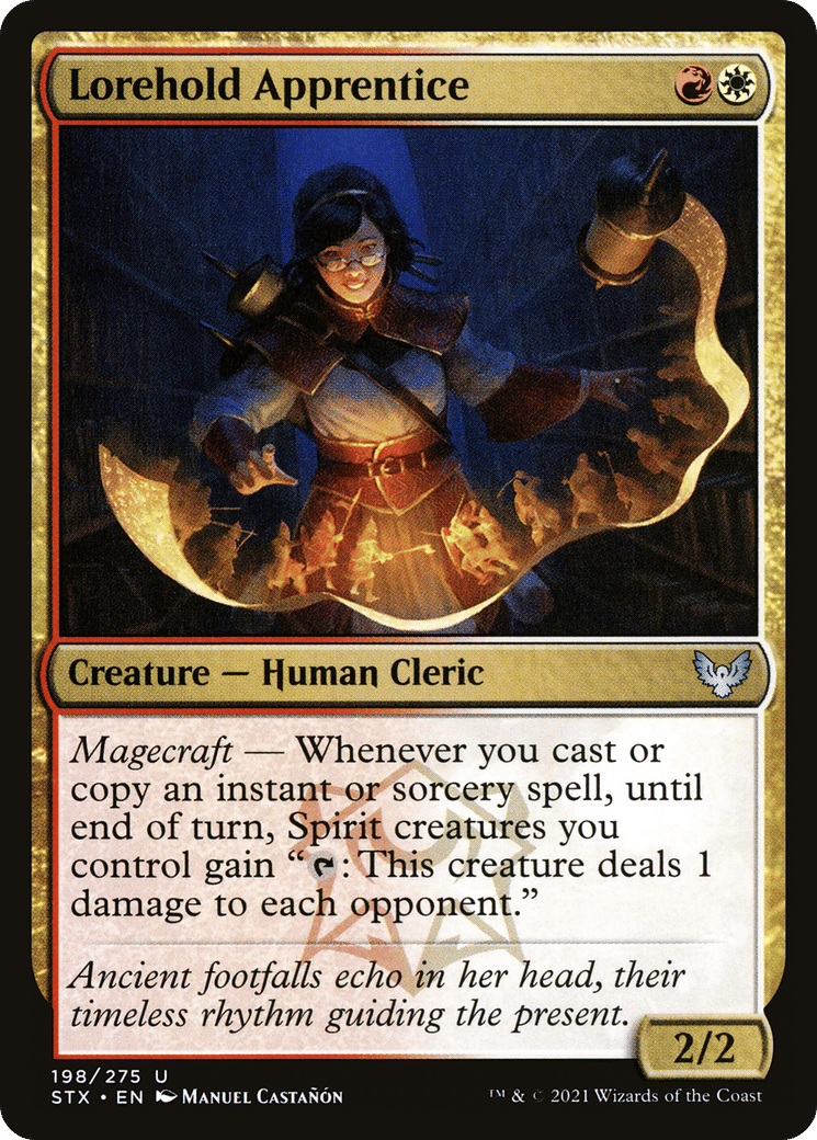 Lorehold Apprentice — Strixhaven: School of Mages — Magic: The Gathering