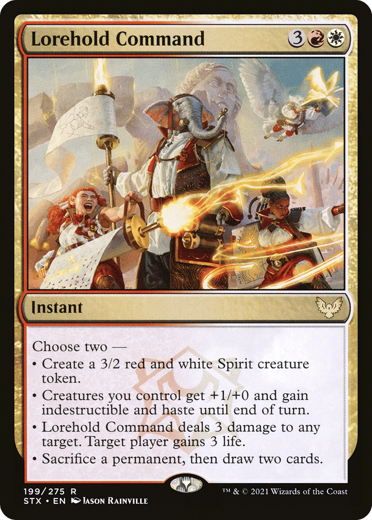 Lorehold Command — Strixhaven: School of Mages — Magic: The Gathering