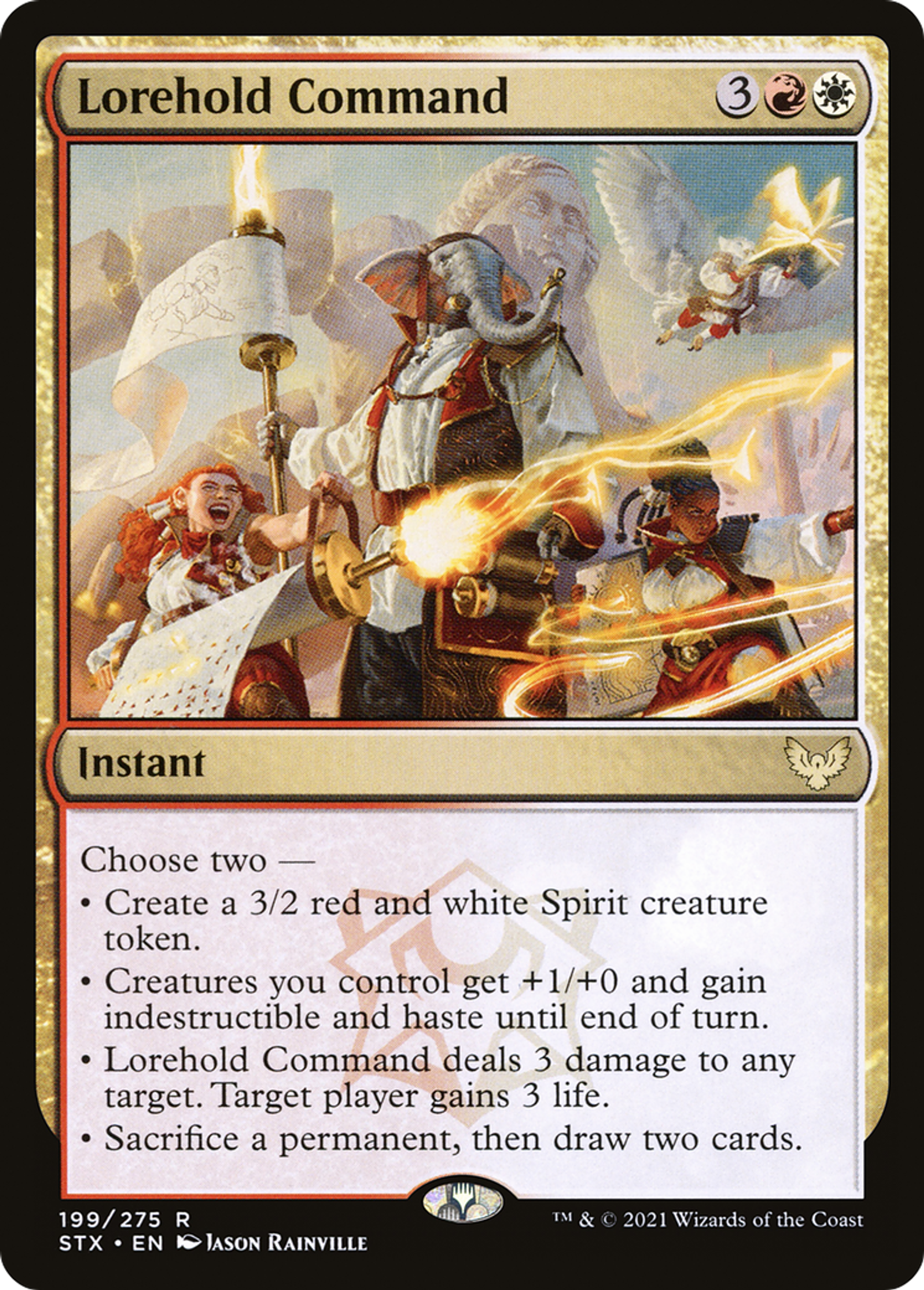 Lorehold Command — Strixhaven: School of Mages — Magic: The Gathering