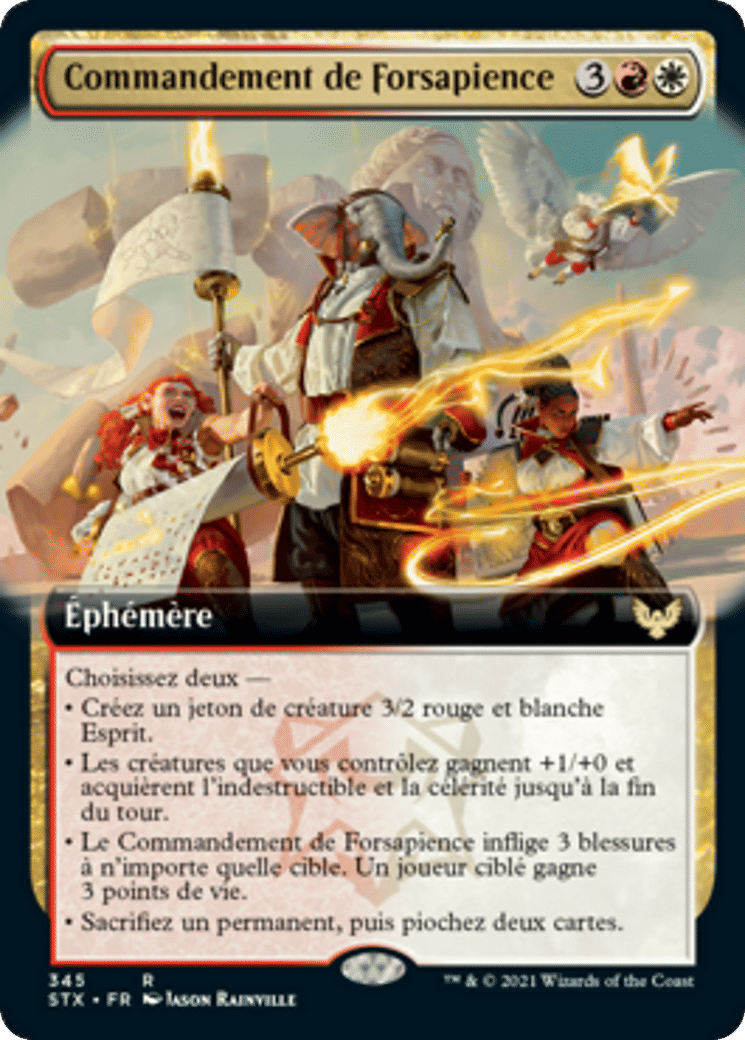 Commandement de Forsapience — Strixhaven: School of Mages — Magic: The Gathering