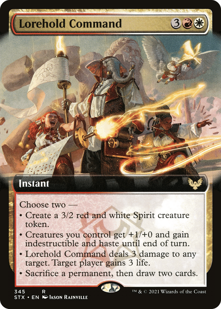Lorehold Command — Strixhaven: School of Mages — Magic: The Gathering
