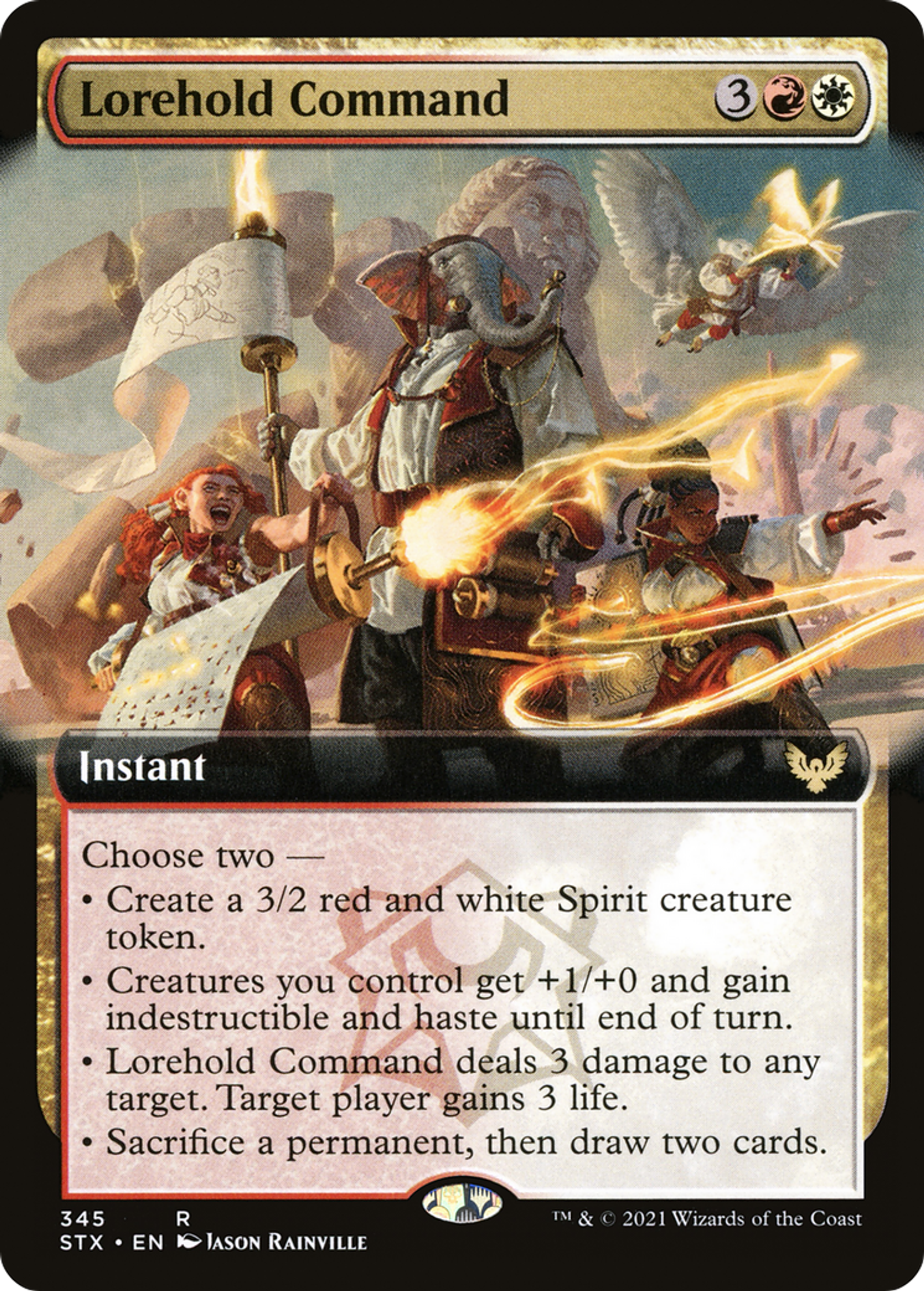 Lorehold Command — Strixhaven: School of Mages — Magic: The Gathering