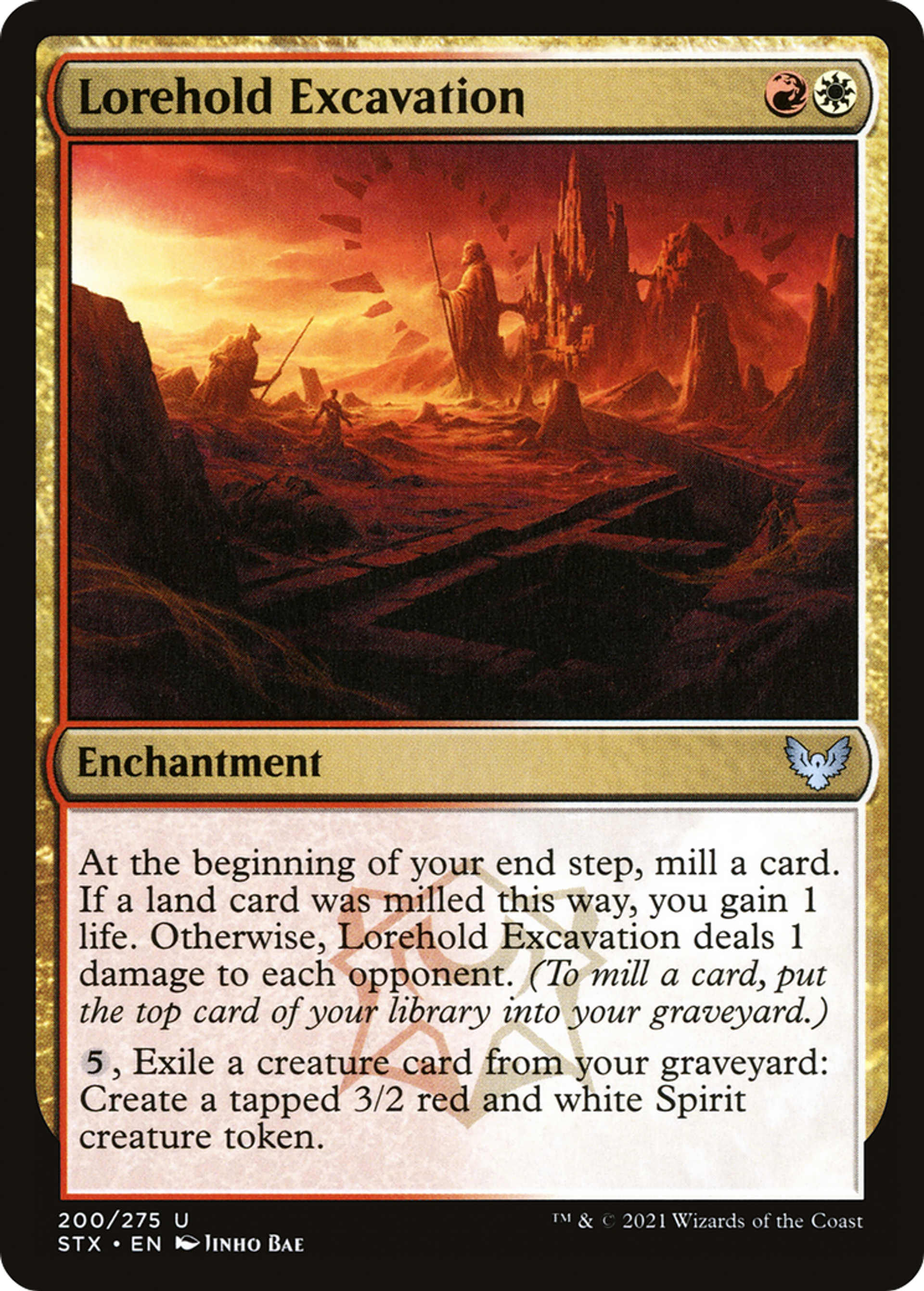 Lorehold Excavation — Strixhaven: School of Mages — Magic: The Gathering