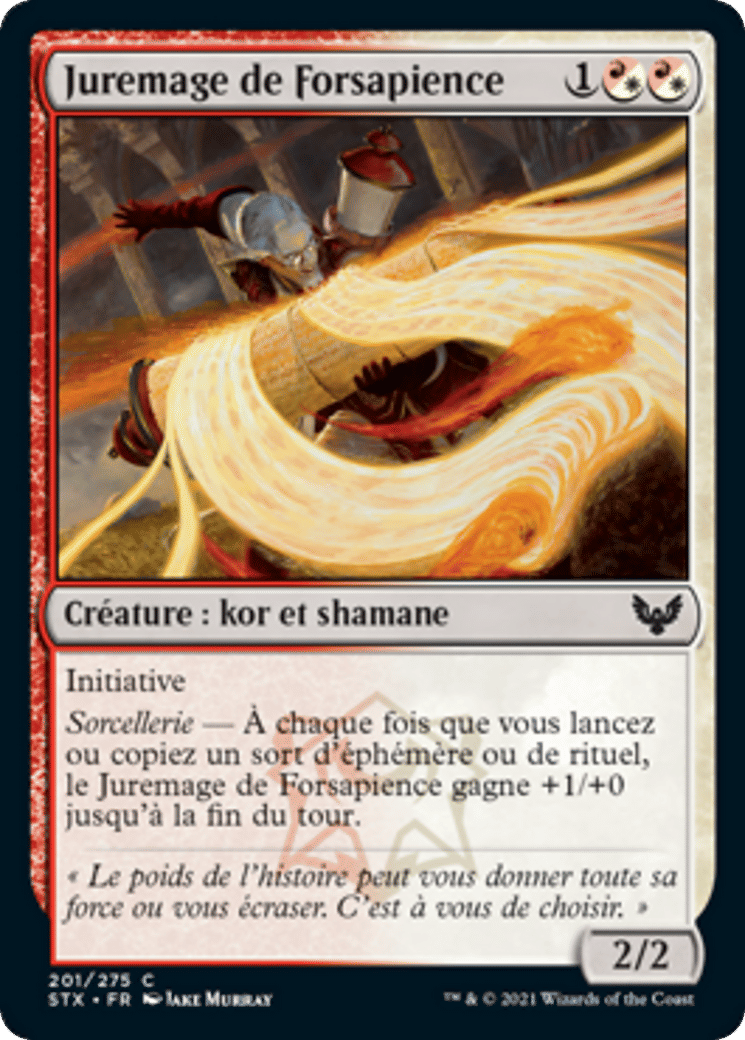 Juremage de Forsapience — Strixhaven: School of Mages — Magic: The Gathering