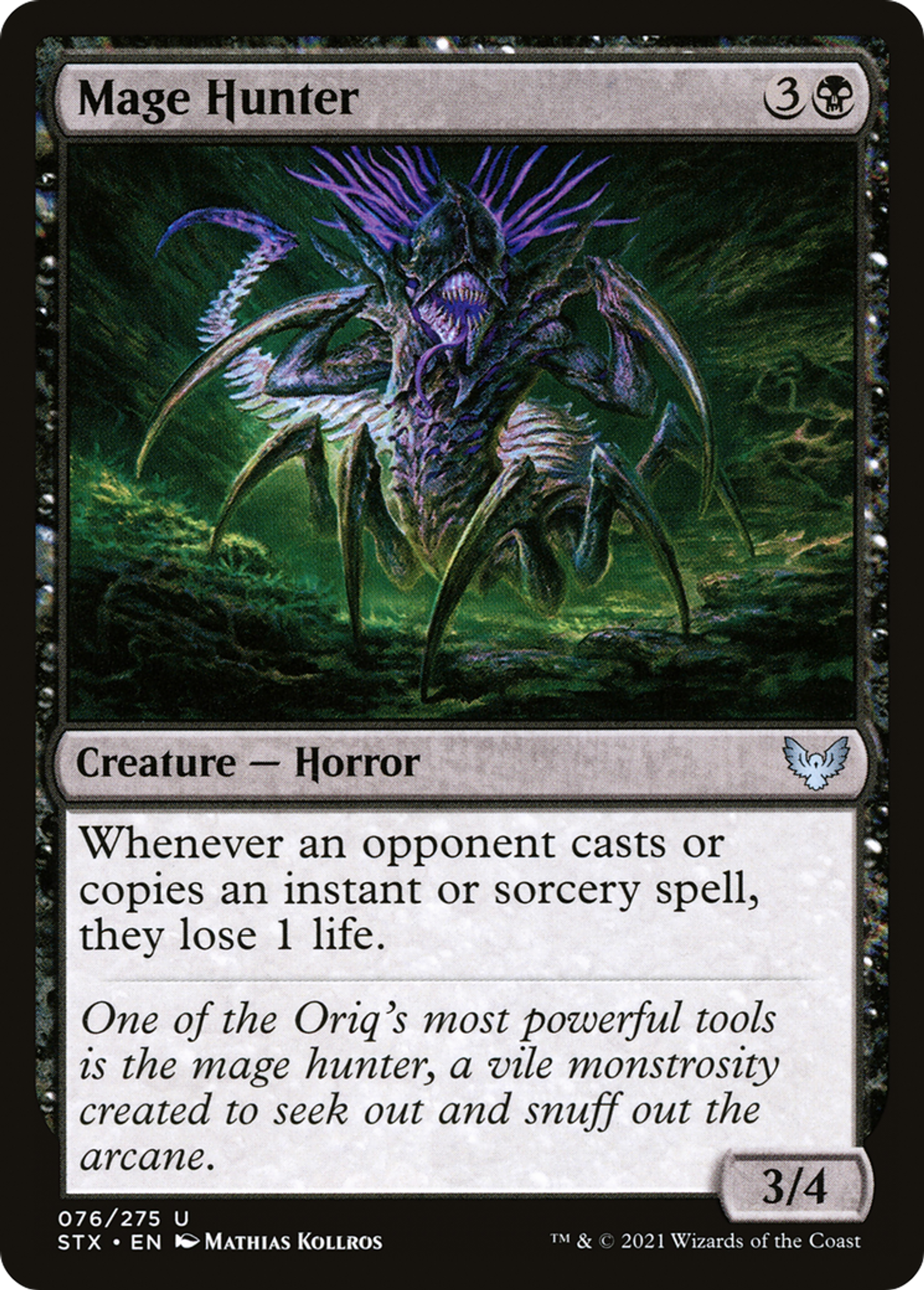 Mage Hunter — Strixhaven: School of Mages — Magic: The Gathering