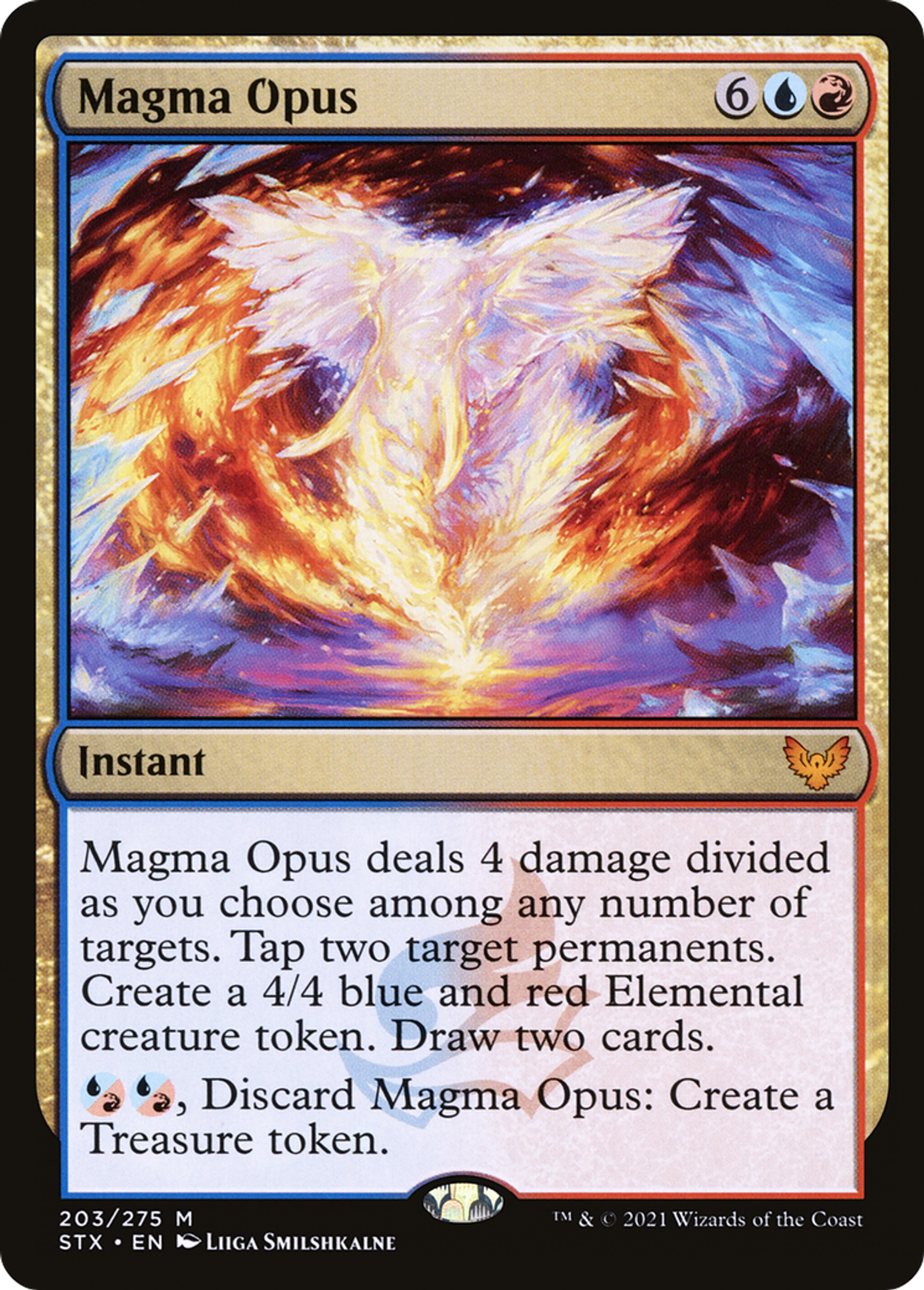 Magma Opus — Strixhaven: School of Mages — Magic: The Gathering