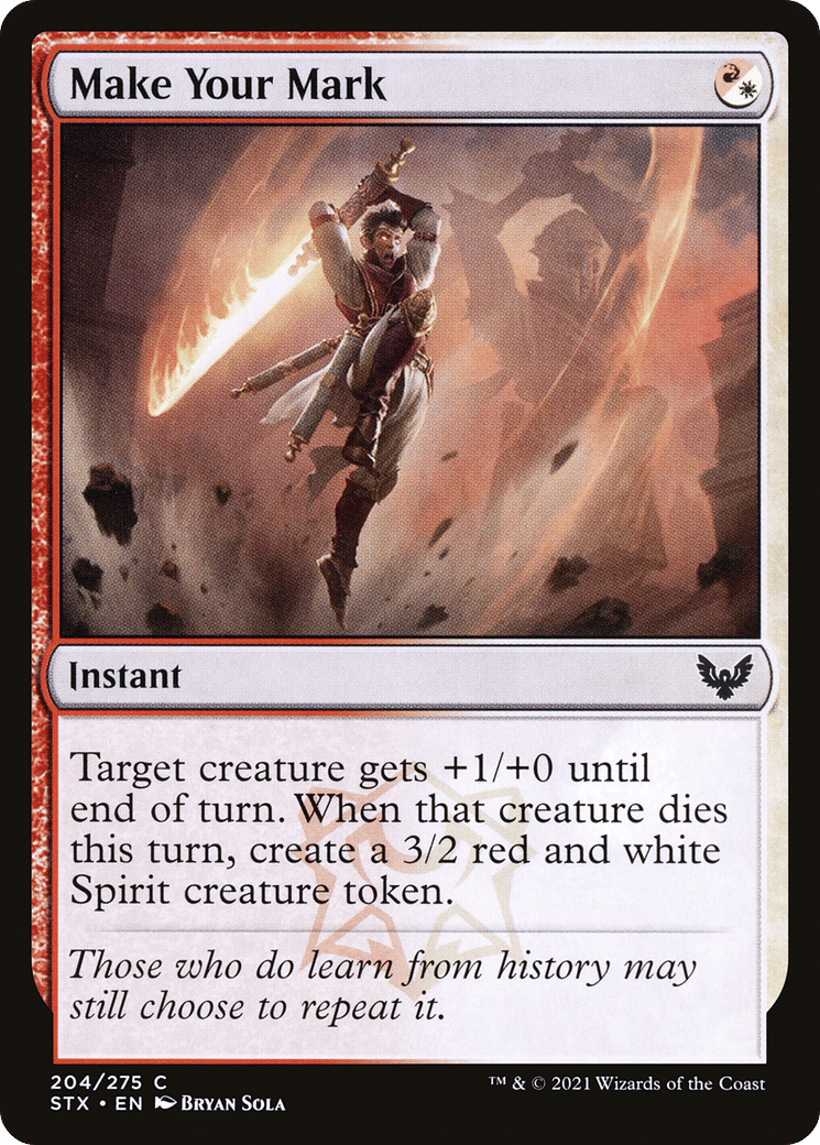 Make Your Mark — Strixhaven: School of Mages — Magic: The Gathering