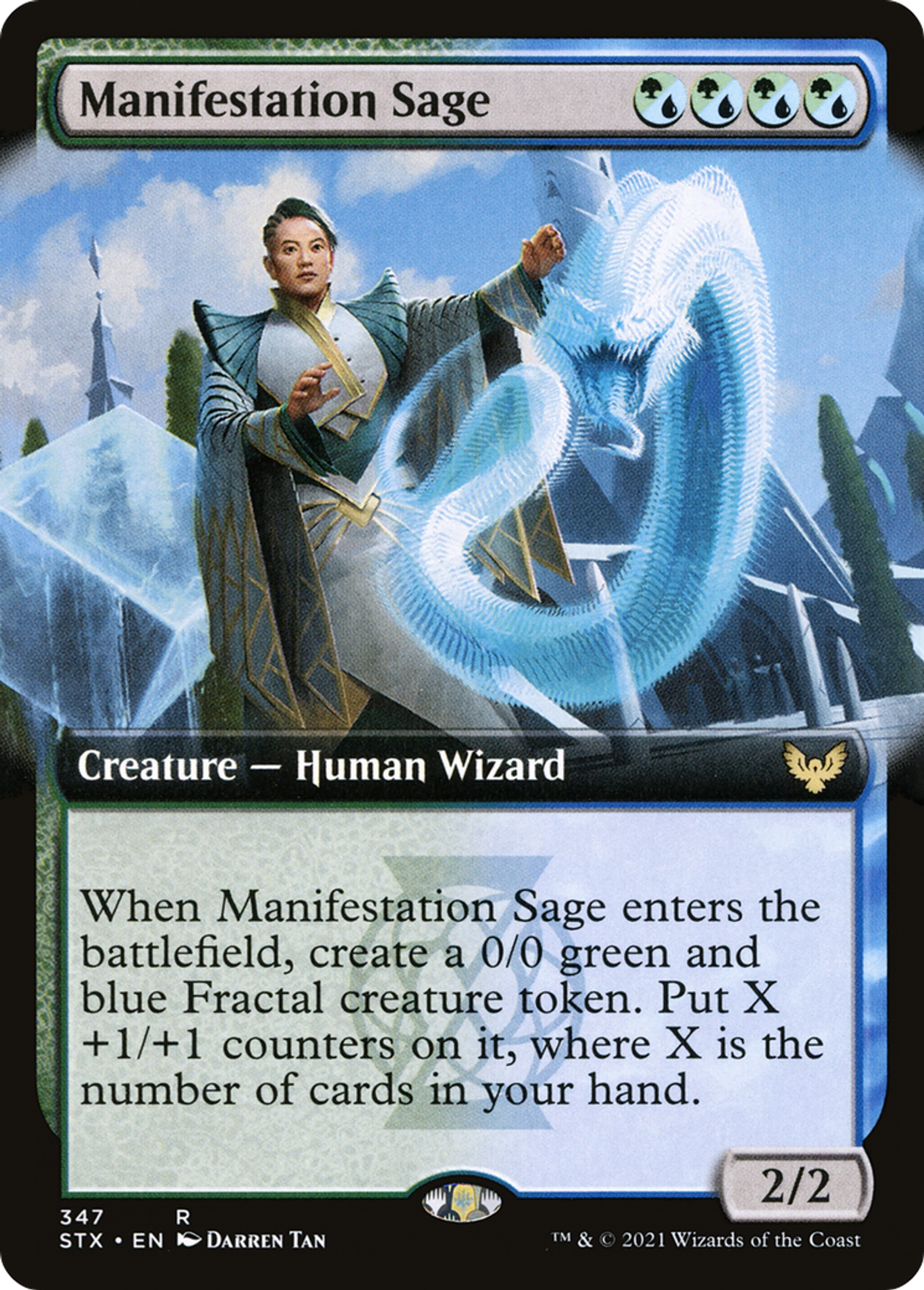 Manifestation Sage — Strixhaven: School of Mages — Magic: The Gathering
