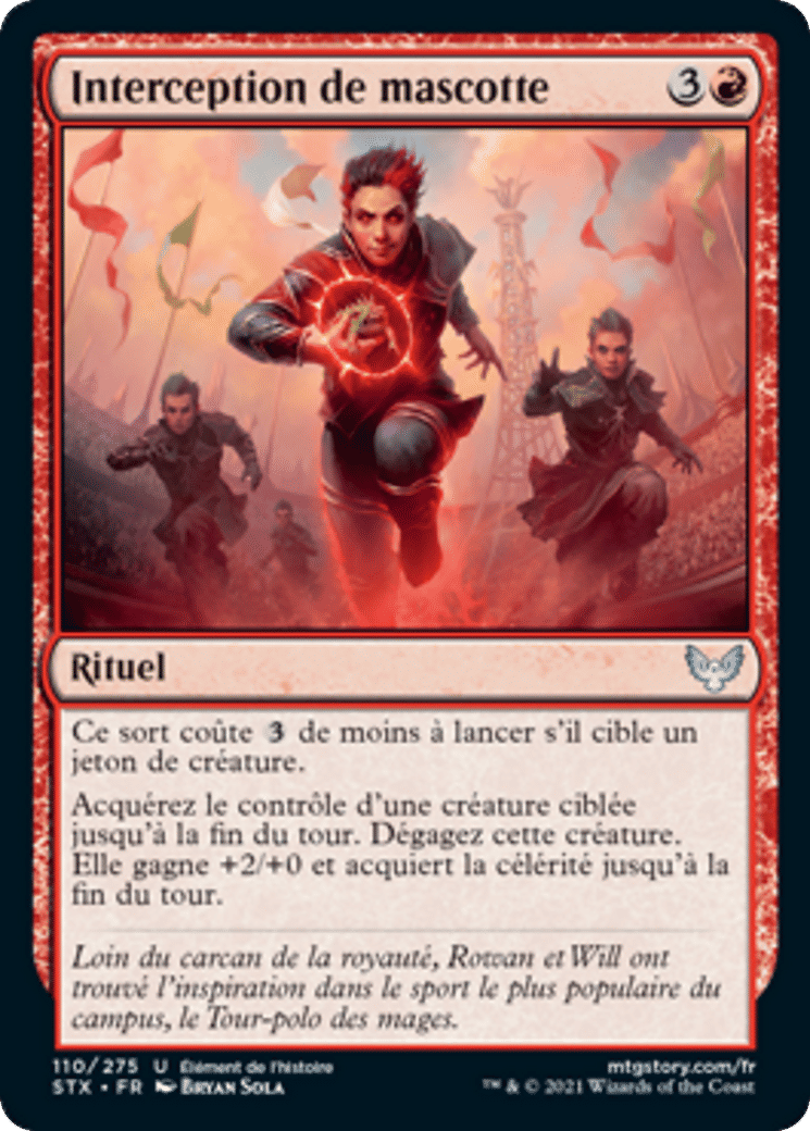 Interception de mascotte — Strixhaven: School of Mages — Magic: The Gathering