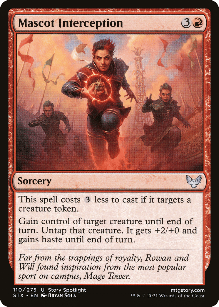Mascot Interception — Strixhaven: School of Mages — Magic: The Gathering