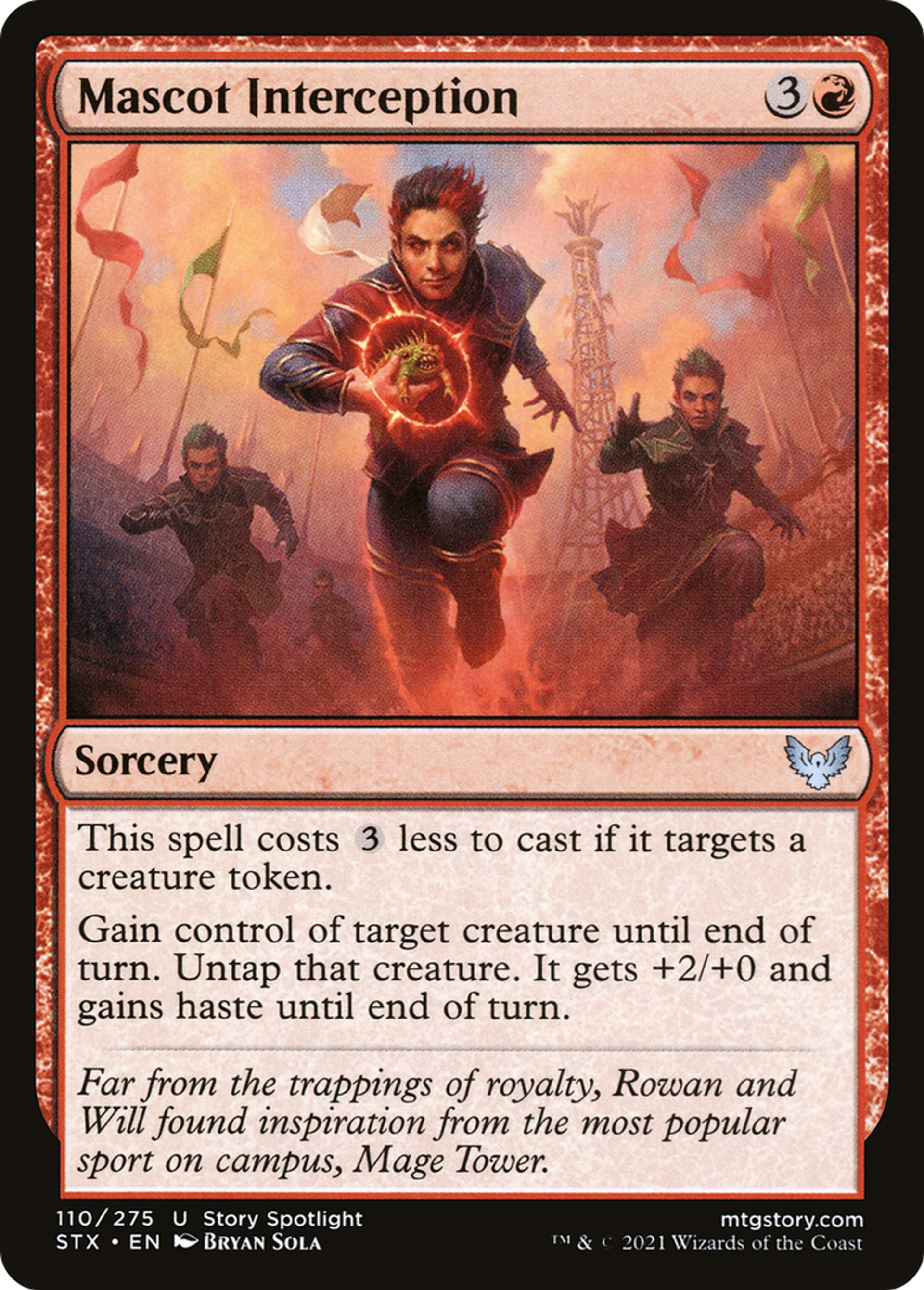 Mascot Interception — Strixhaven: School of Mages — Magic: The Gathering