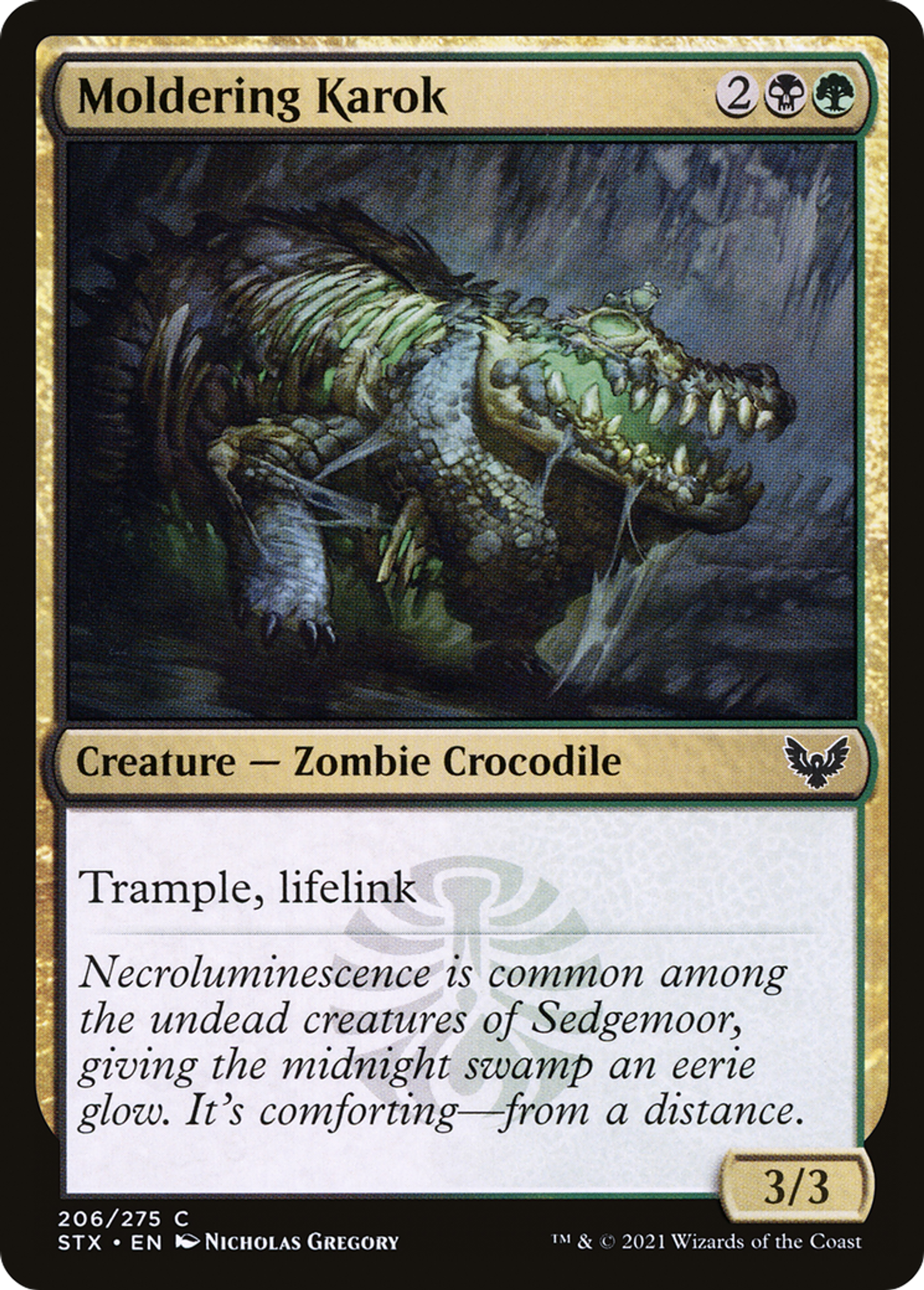 Moldering Karok — Strixhaven: School of Mages — Magic: The Gathering