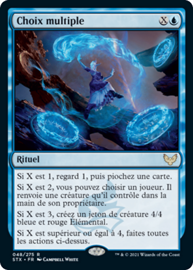Choix multiple — Strixhaven: School of Mages — Magic: The Gathering