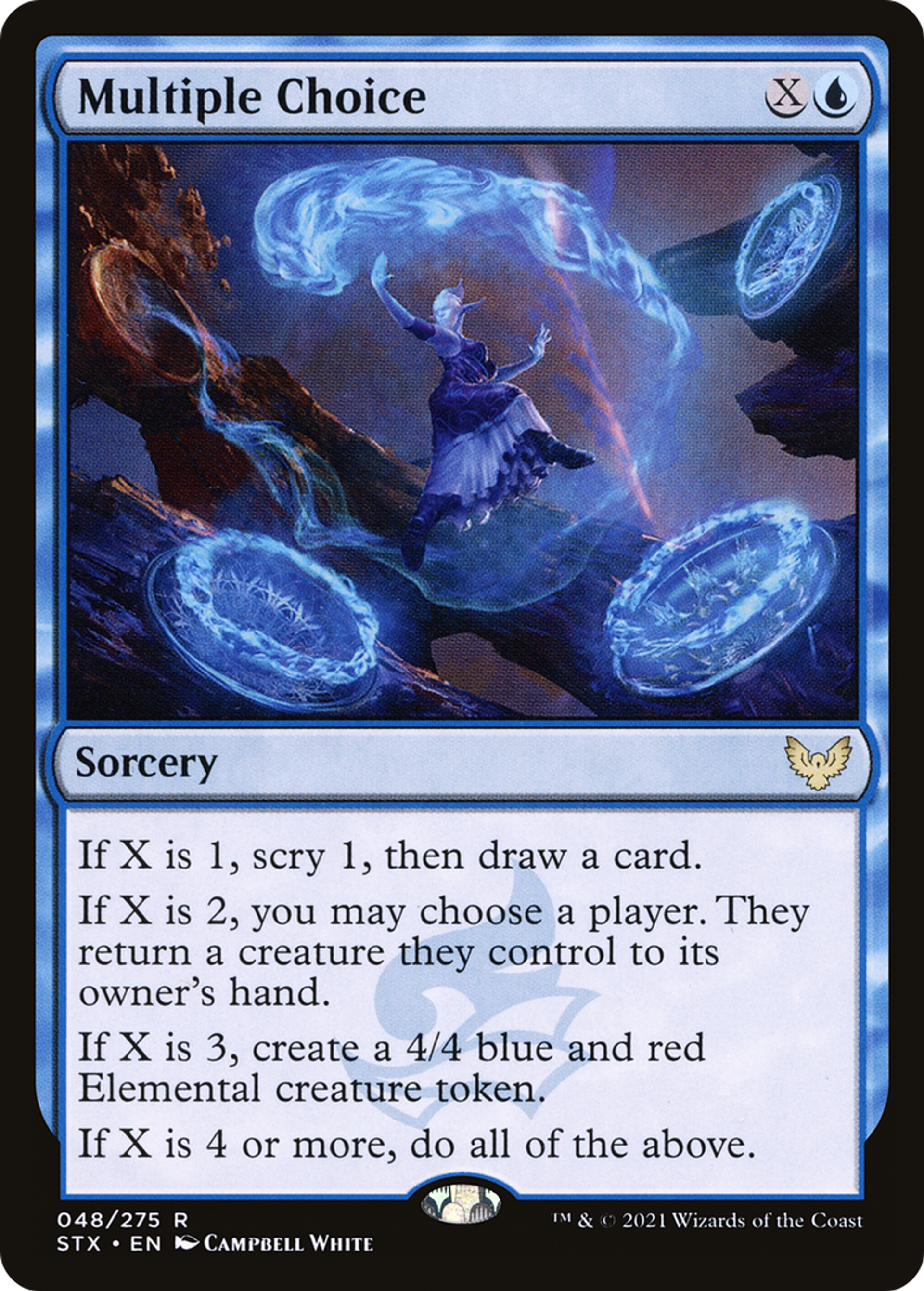 Multiple Choice — Strixhaven: School of Mages — Magic: The Gathering