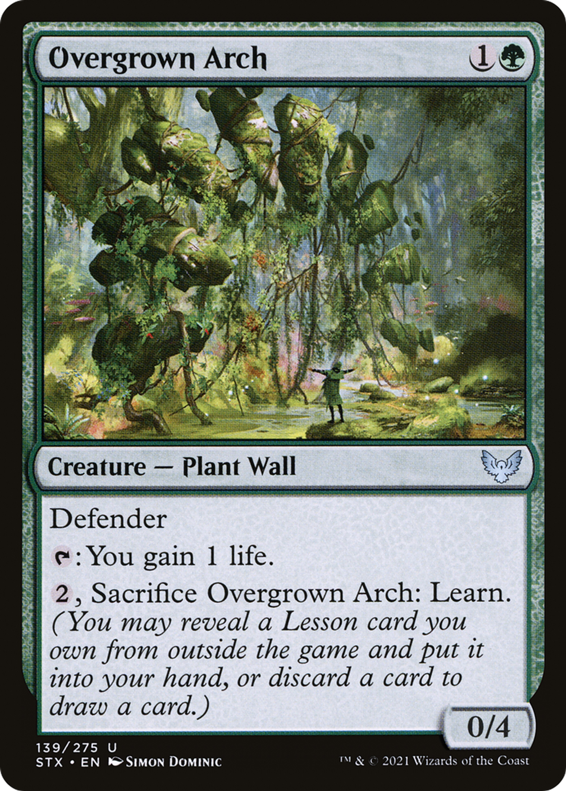 Overgrown Arch — Strixhaven: School of Mages — Magic: The Gathering