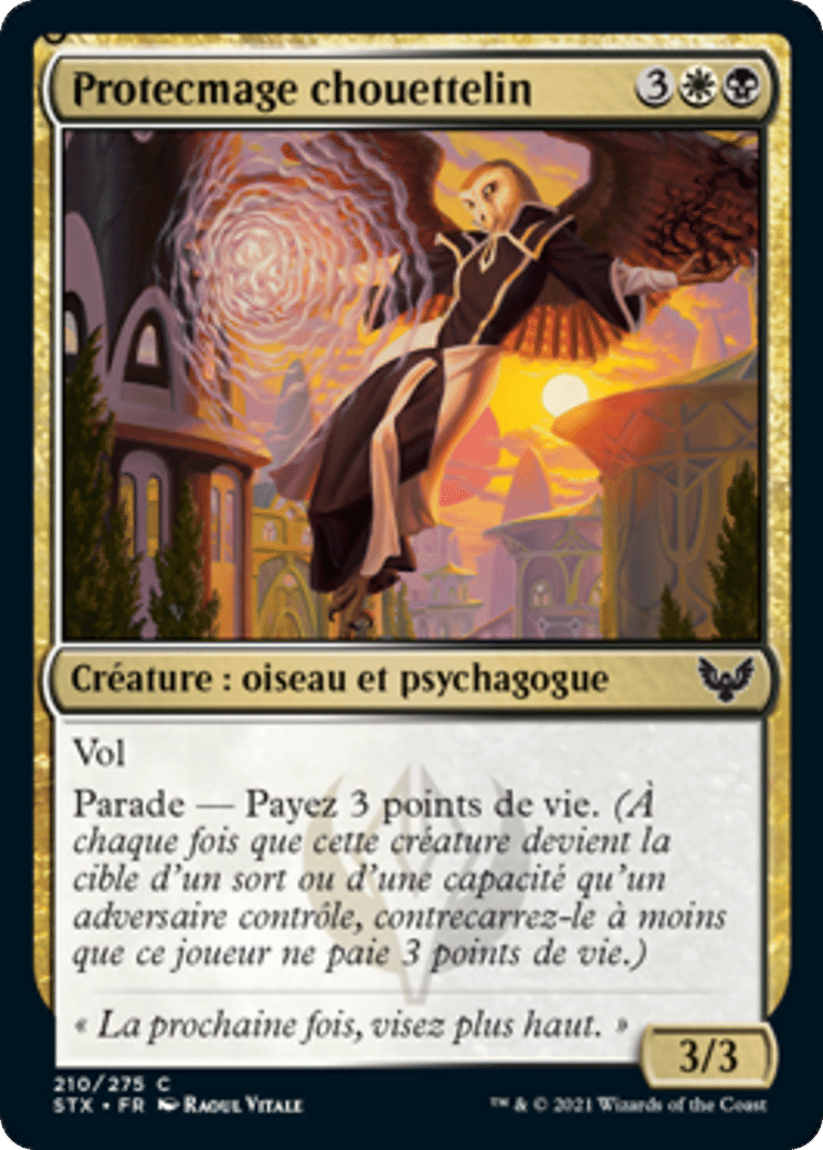 Protecmage chouettelin — Strixhaven: School of Mages — Magic: The Gathering