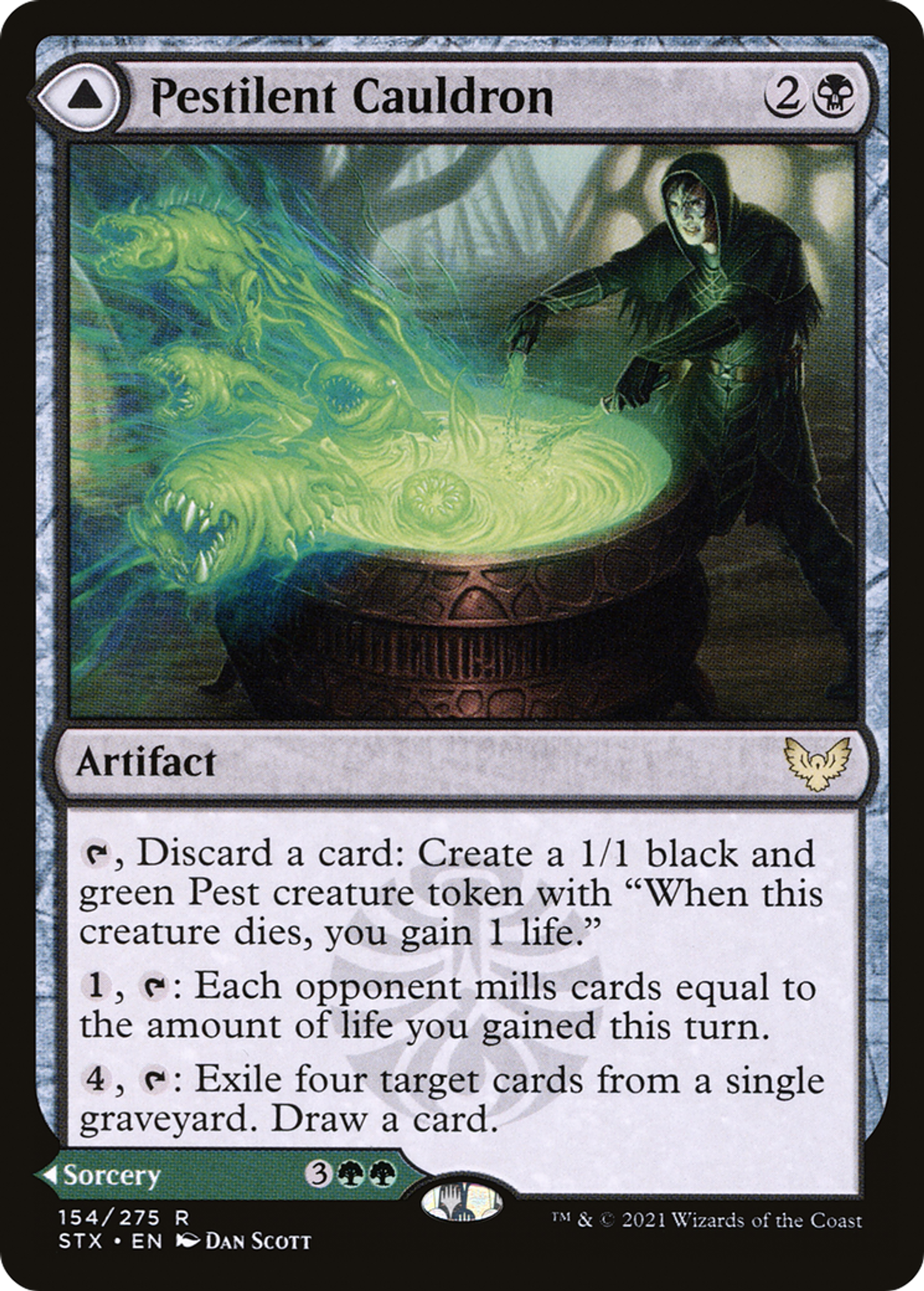 Pestilent Cauldron // Restorative Burst — Strixhaven: School of Mages — Magic: The Gathering