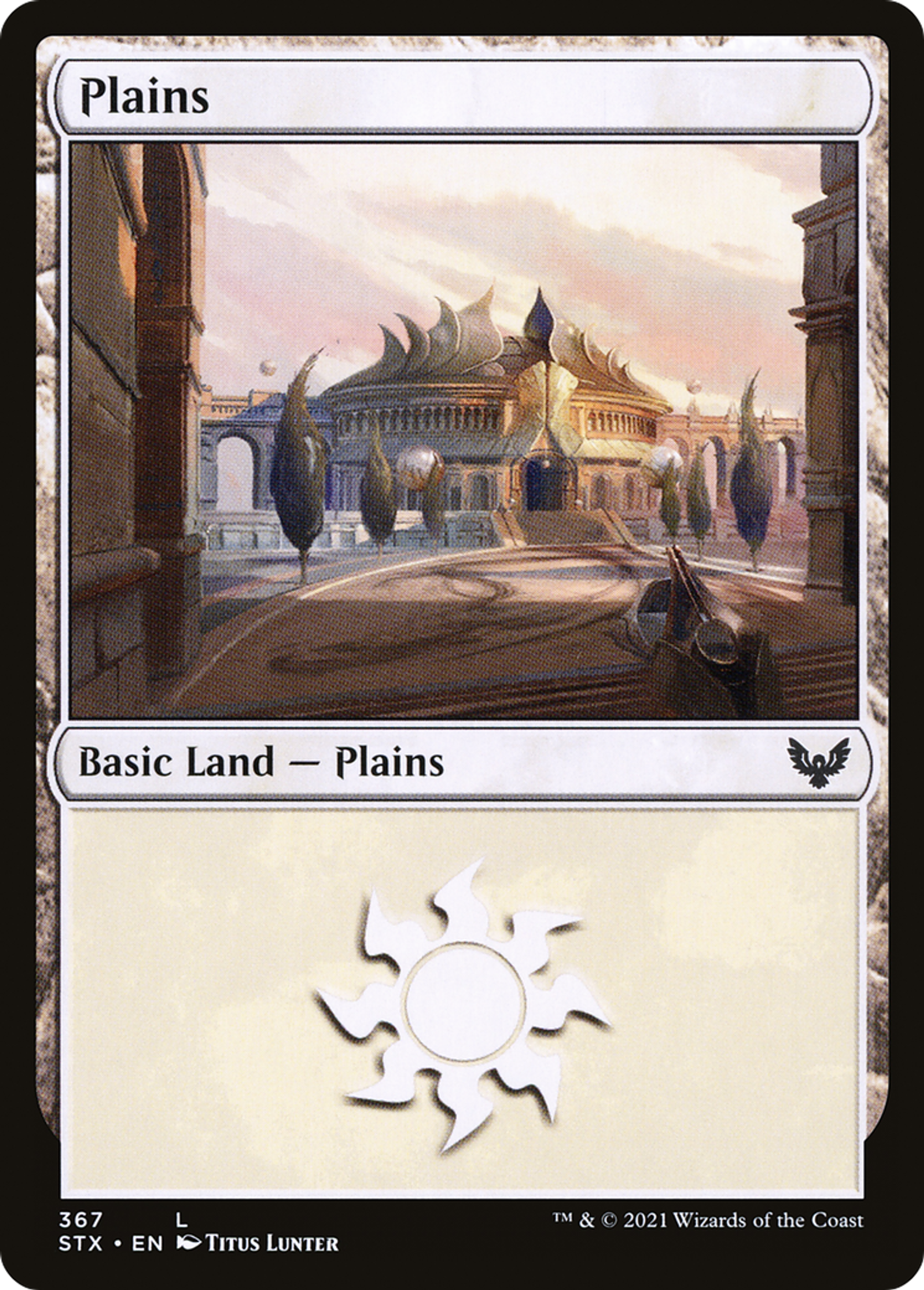 Plains — Strixhaven: School of Mages — Magic: The Gathering