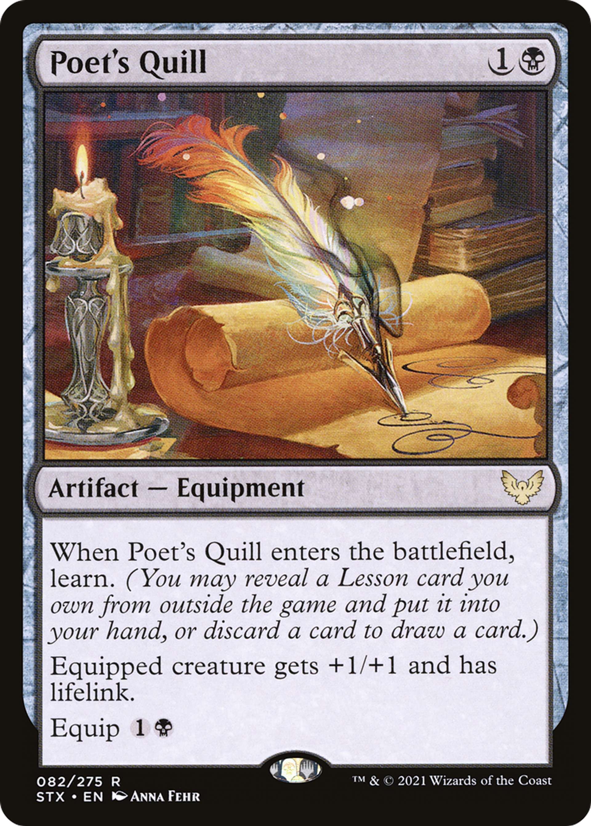 Poet's Quill — Strixhaven: School of Mages — Magic: The Gathering